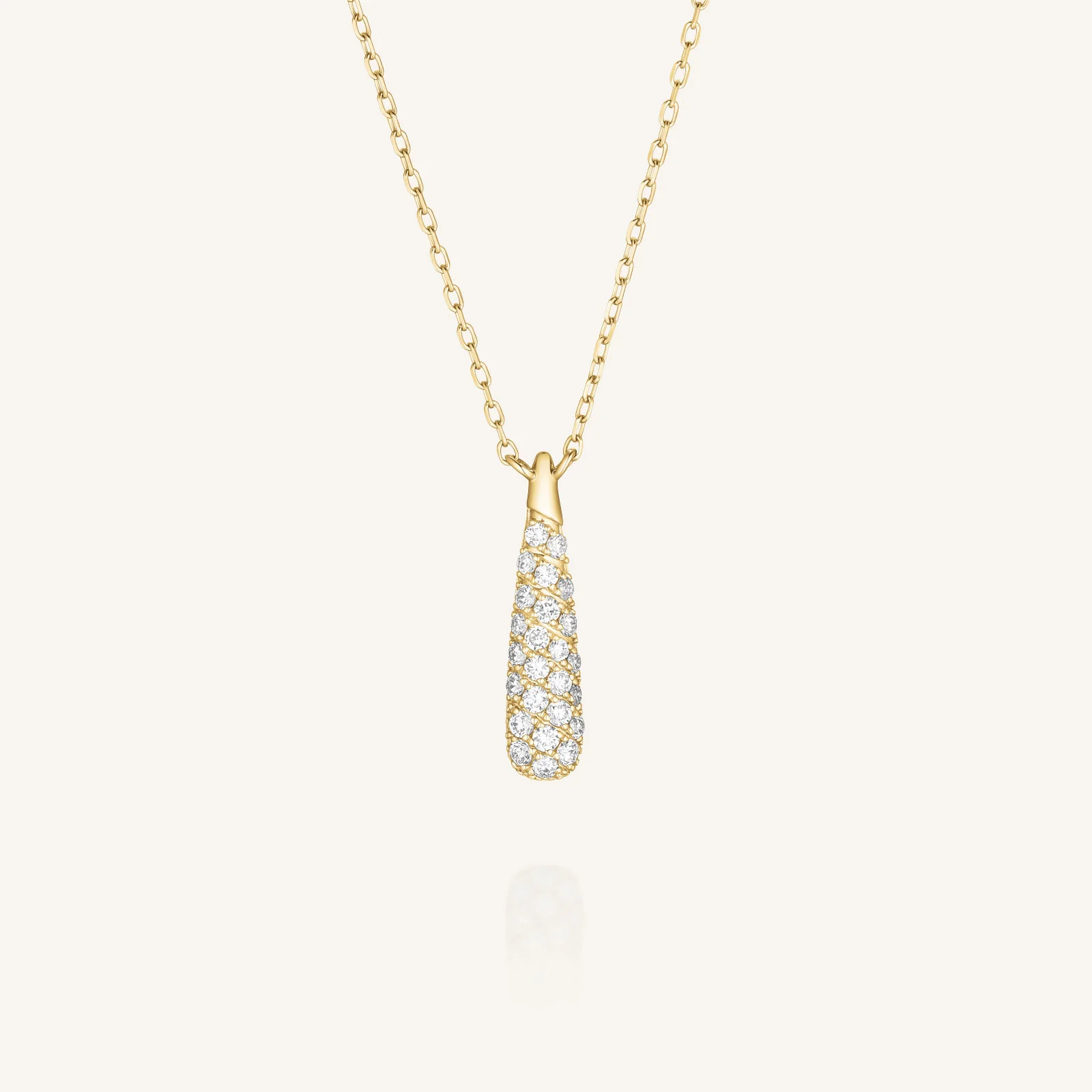 Aurora Pave Necklace