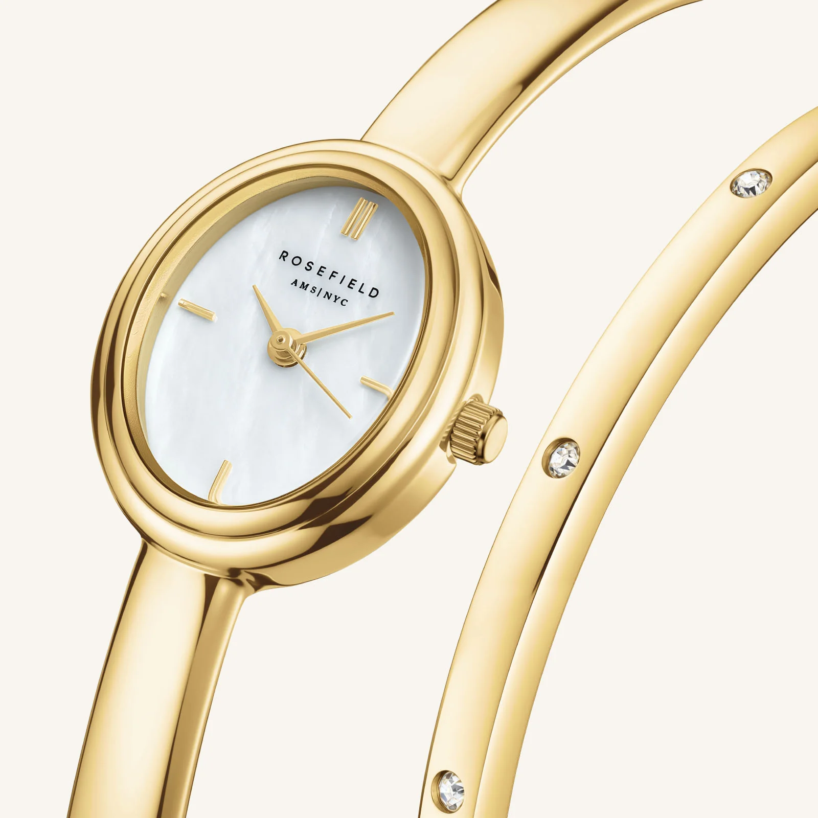 Bangle Watch + Crystal Bangle - Image 4