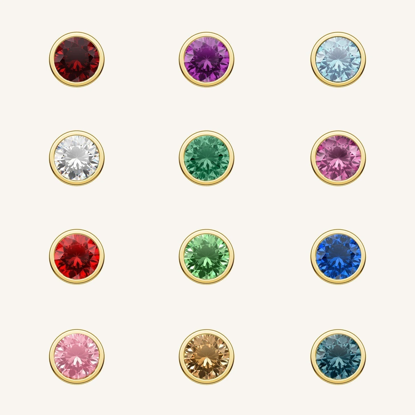 3 Birthstone Bracelet - Image 10