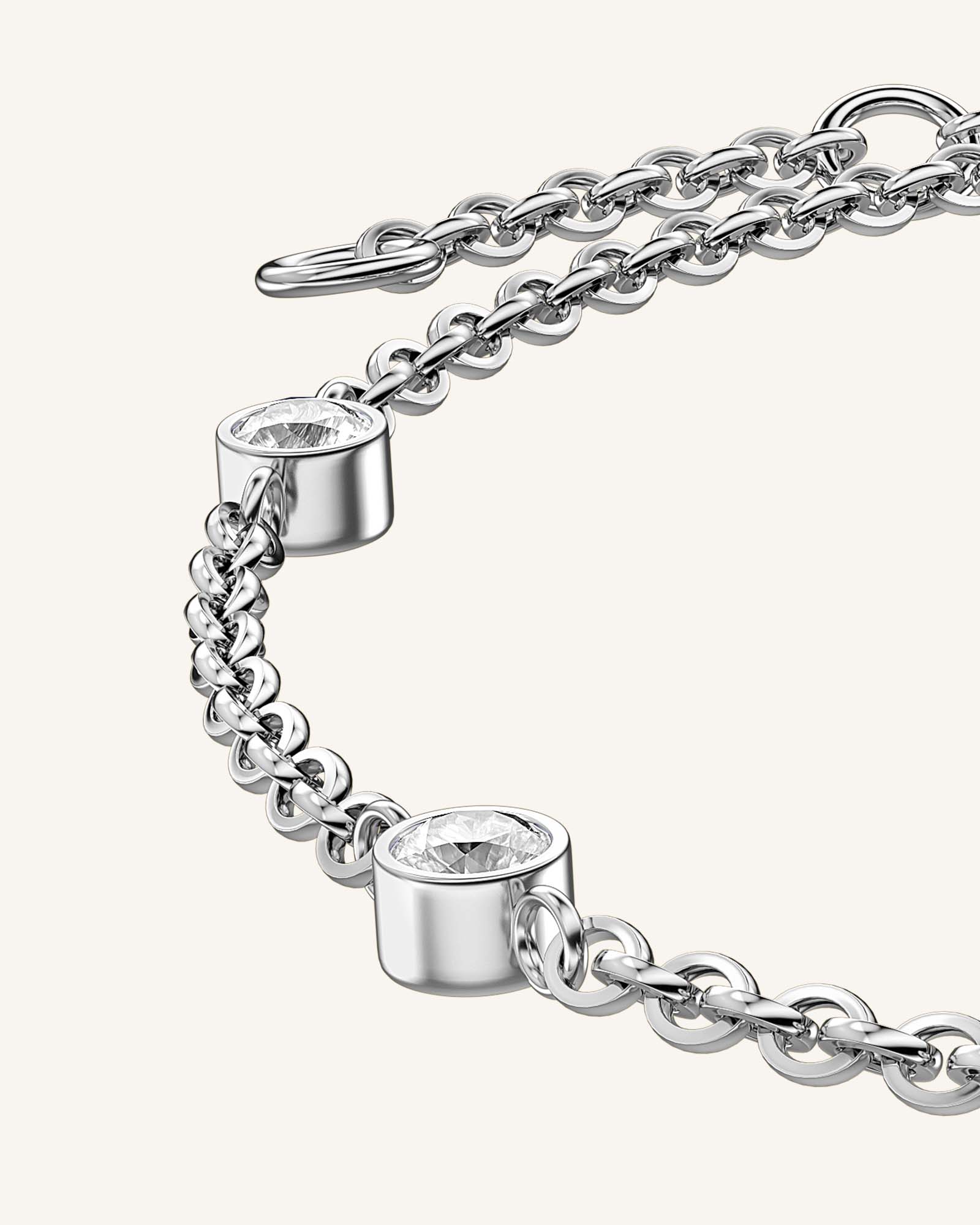 3 Birthstone Bracelet - Image 15