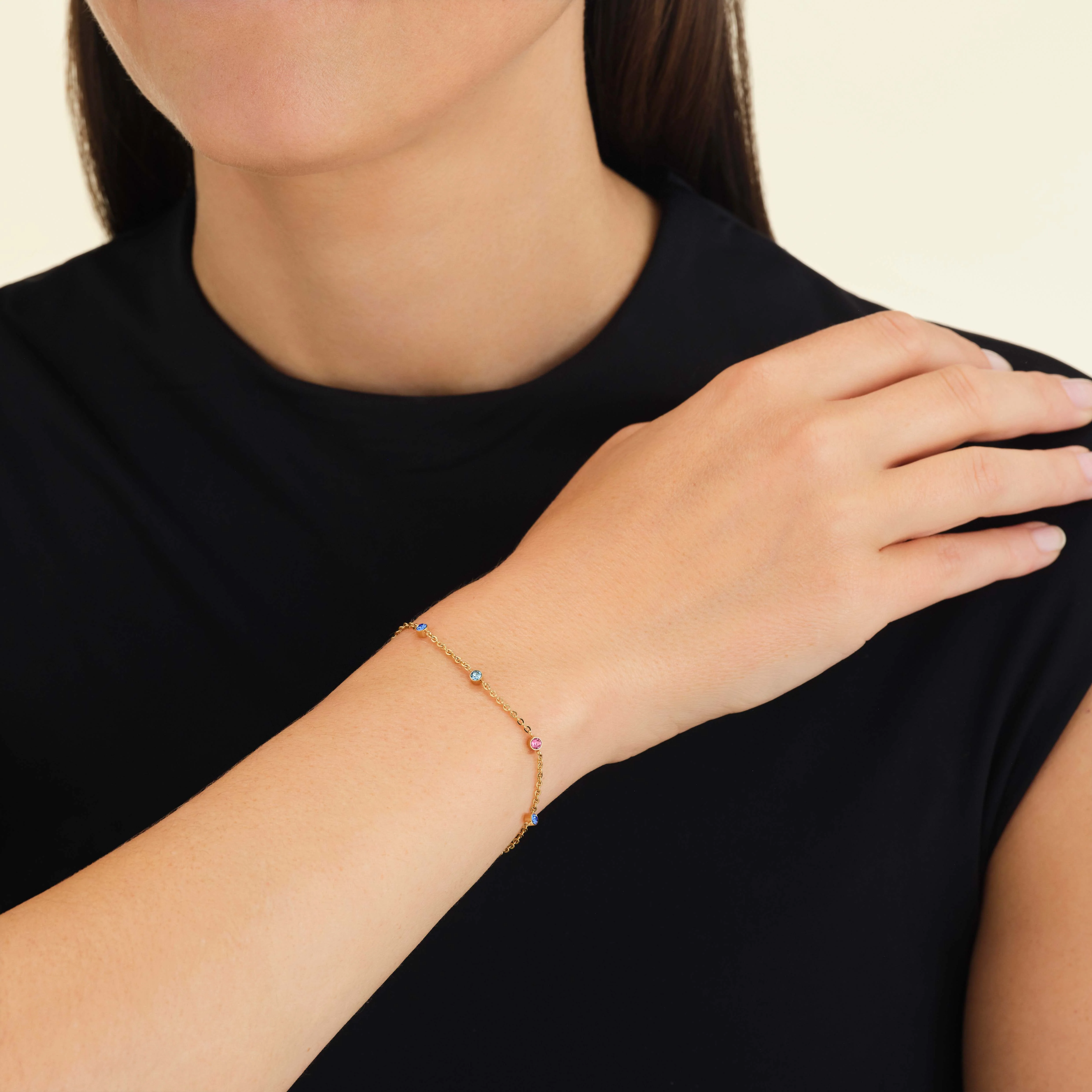 5 Birthstone Bracelet - Image 4
