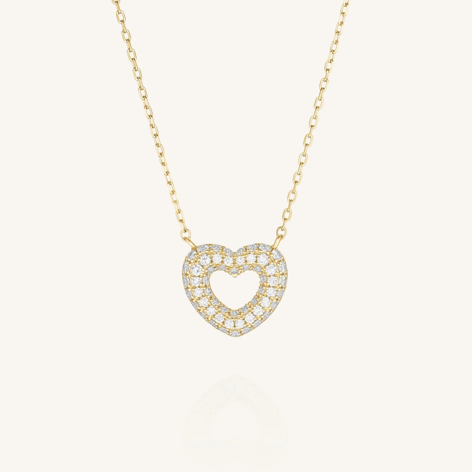 Bubble Heart Necklace