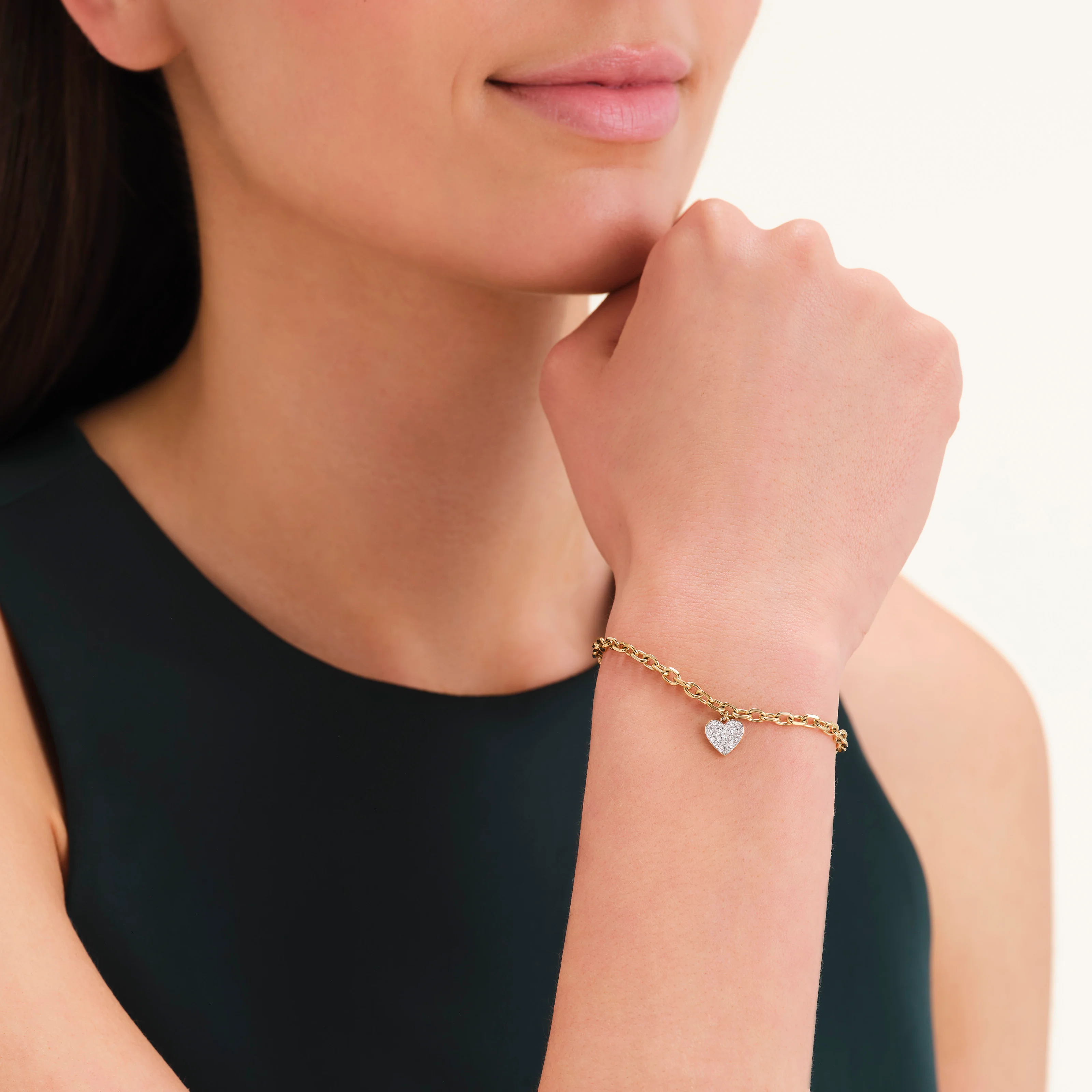 Chunky Heart Bracelet - Image 2