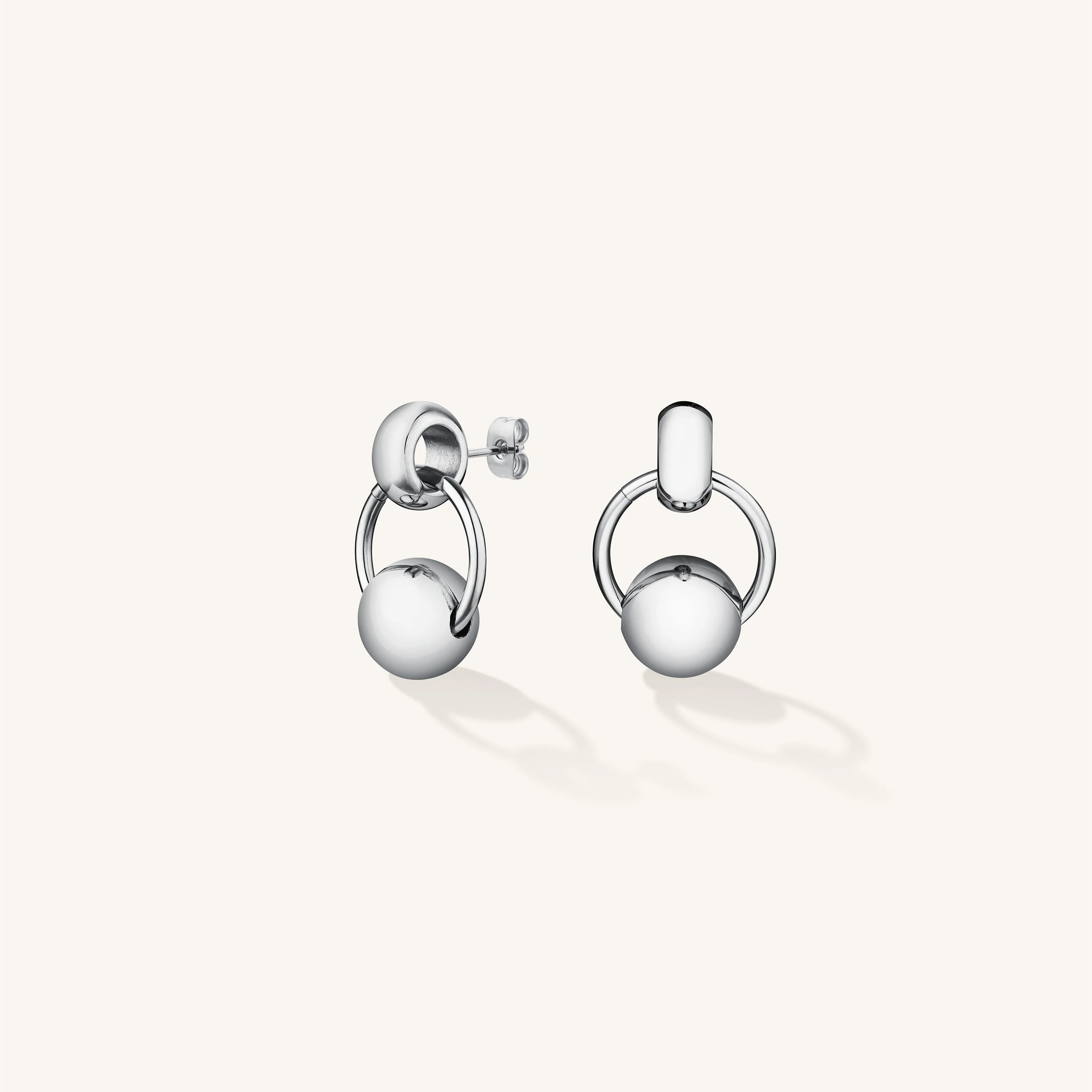 Chunky Roll Hoops - Image 3