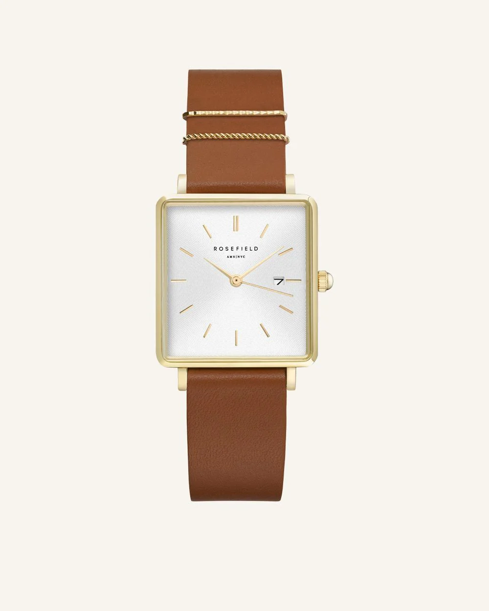 Cognac Gold Strap - Image 2