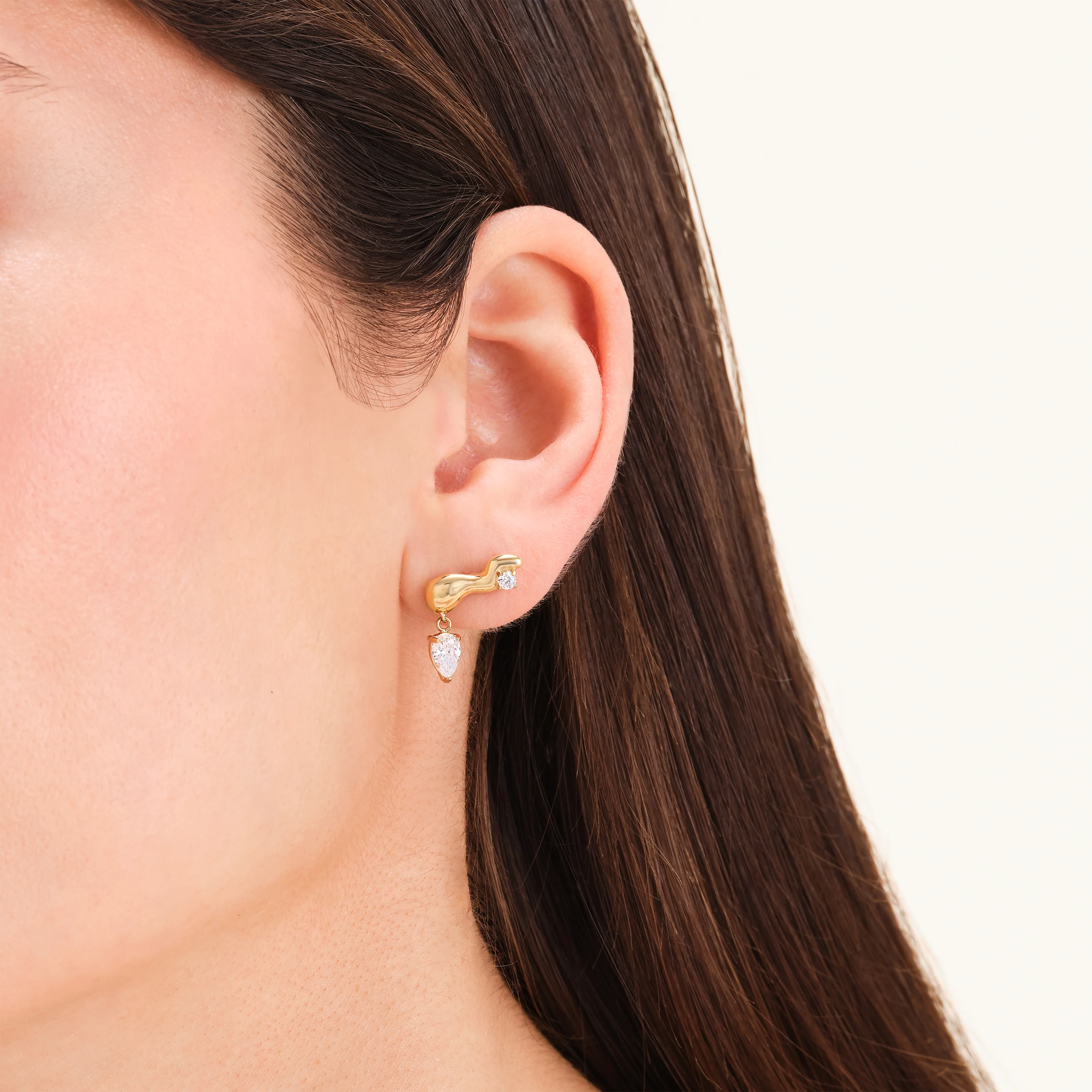Crystal Wave Studs - Image 2