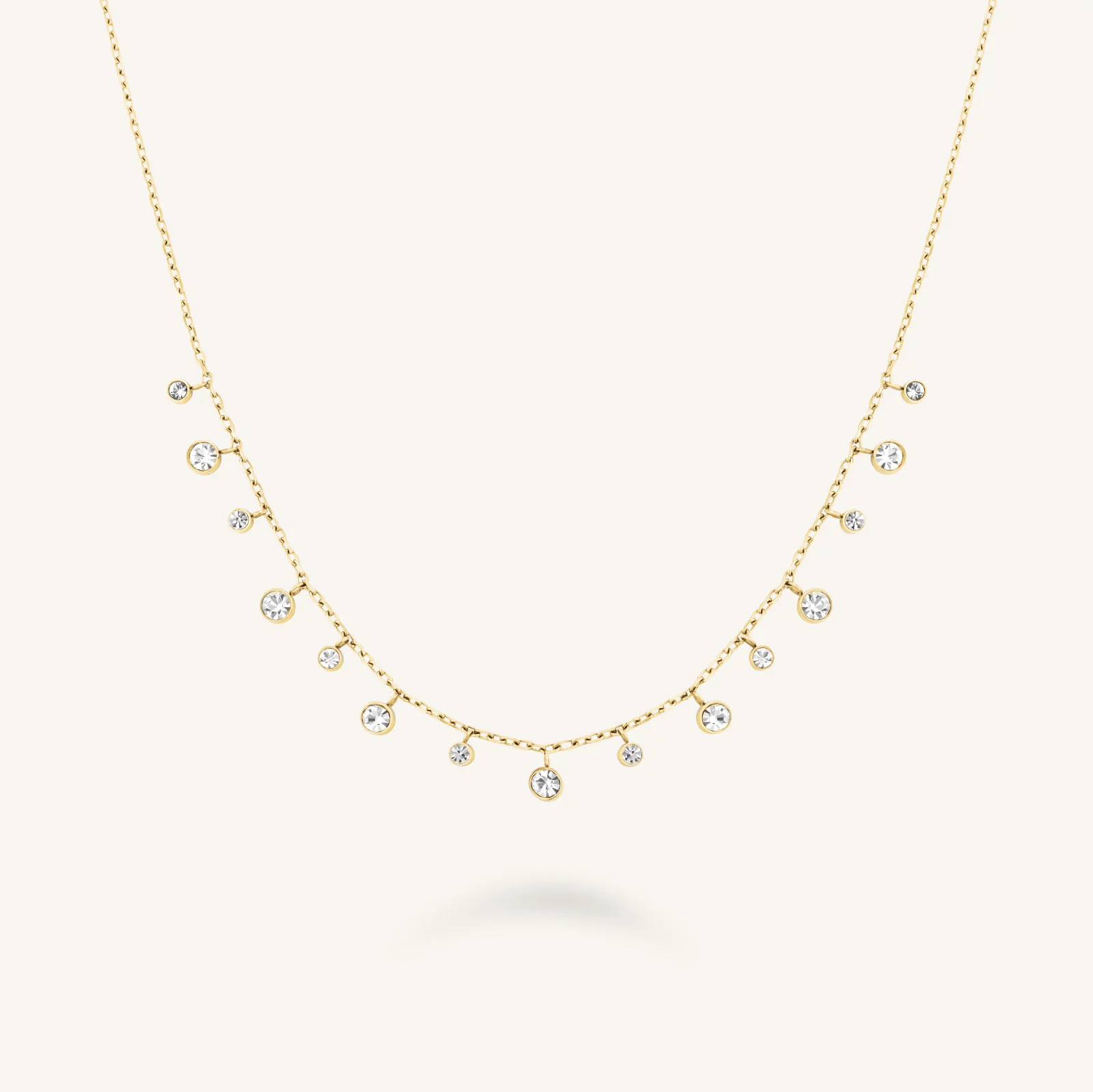 Multi-Crystal Necklace