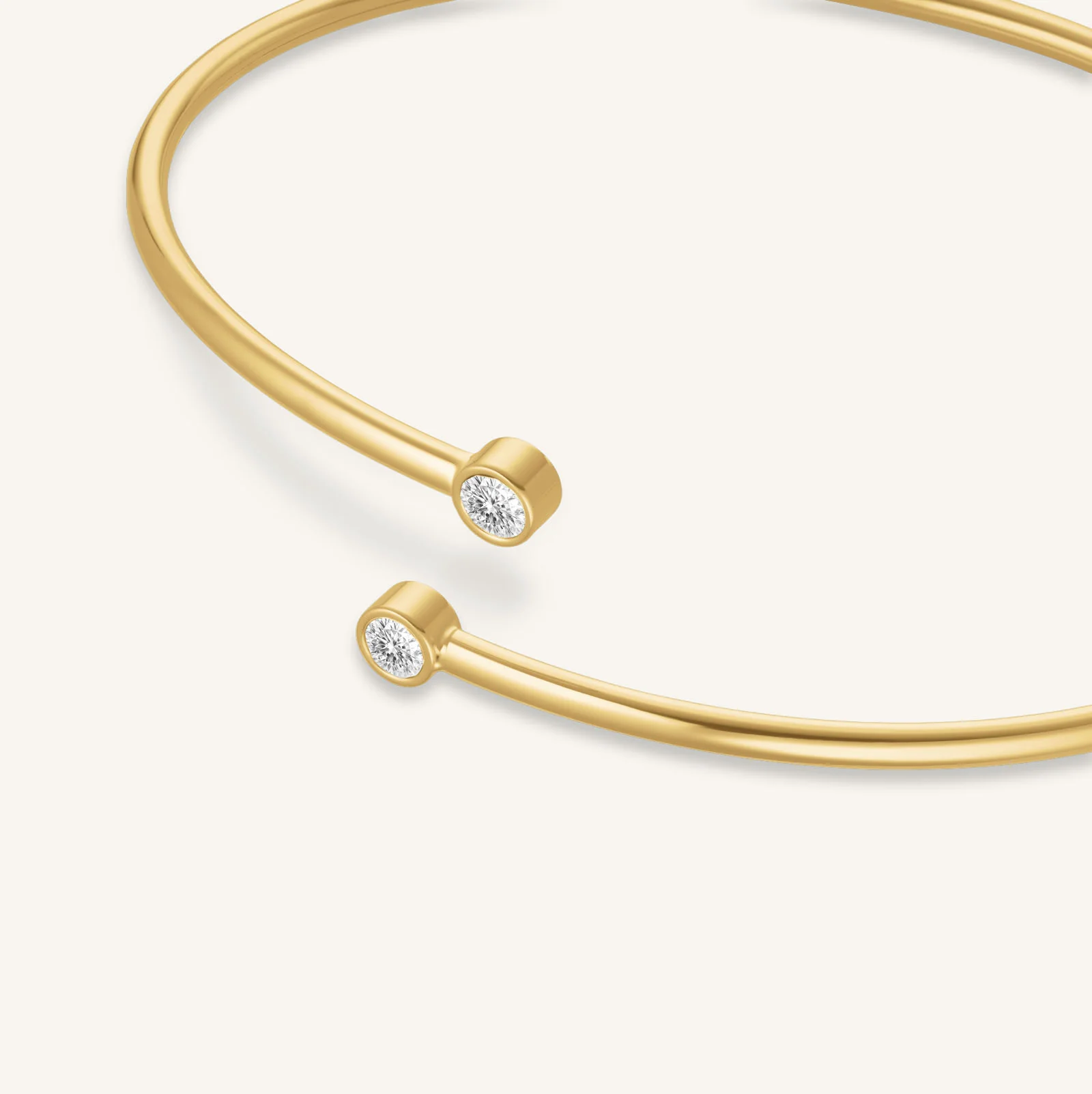 Double Crystal Bangle - Image 3