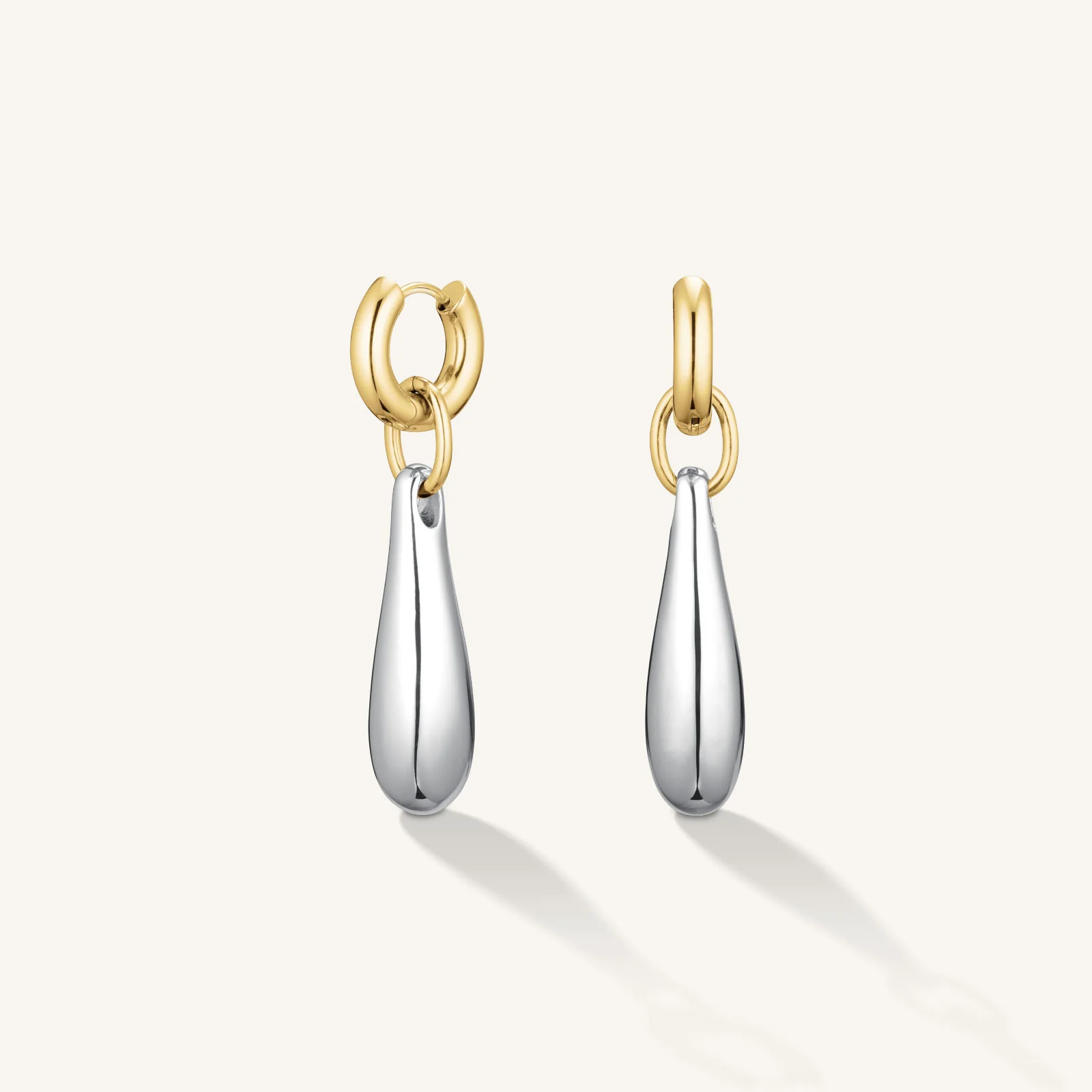 Duotone Drop Hoops