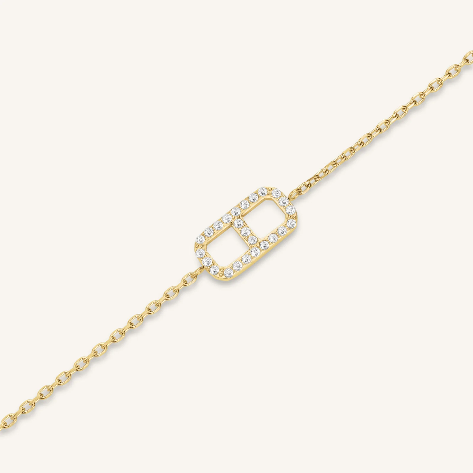 Fine Octagon Bracelet - Image 3