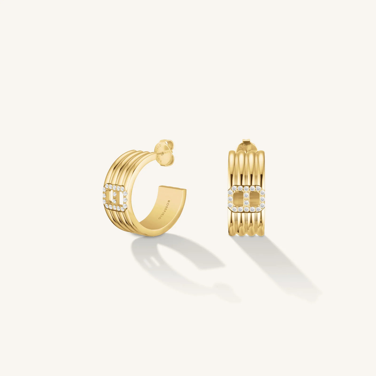 Fine Octagon Hoops