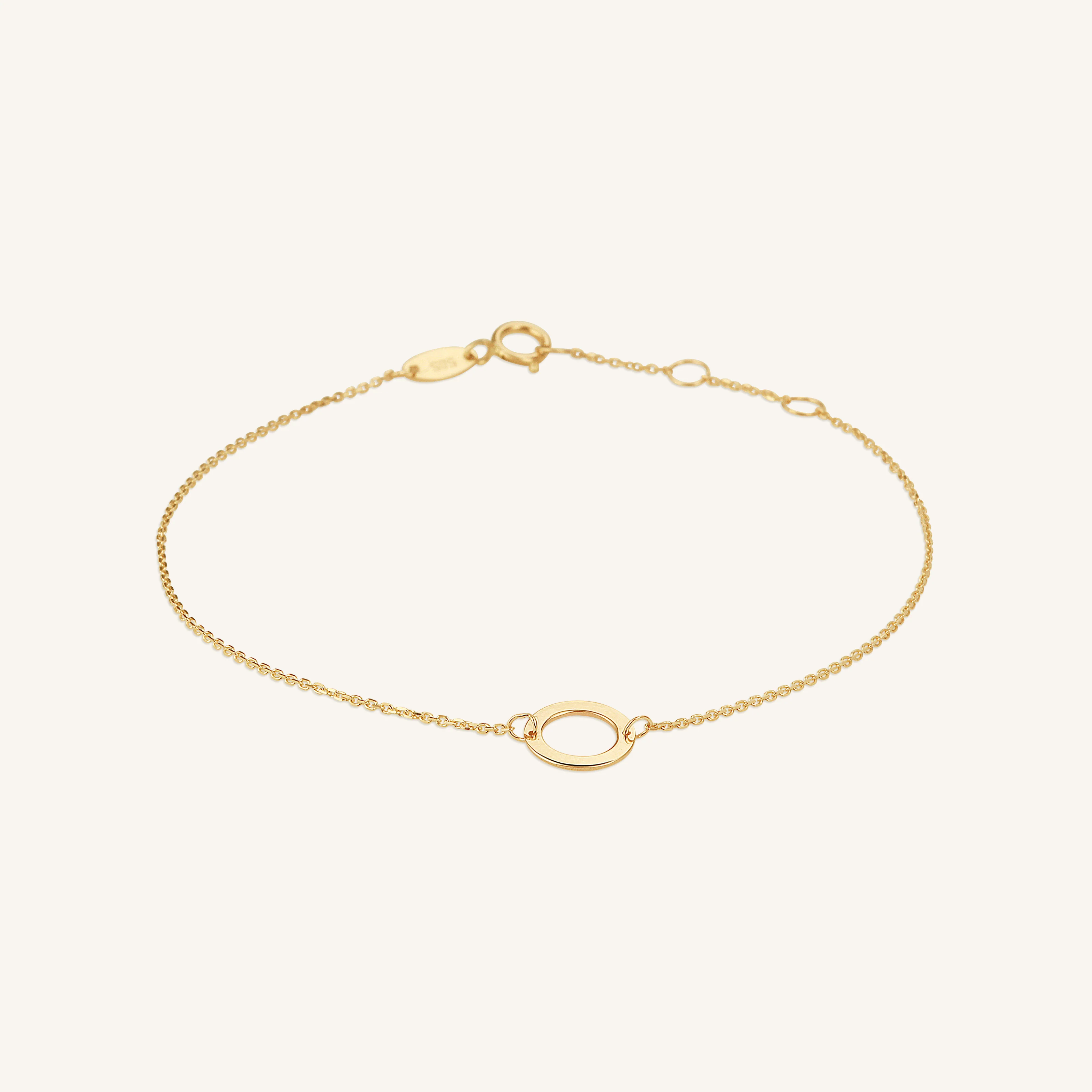 Hallow Coin Bracelet