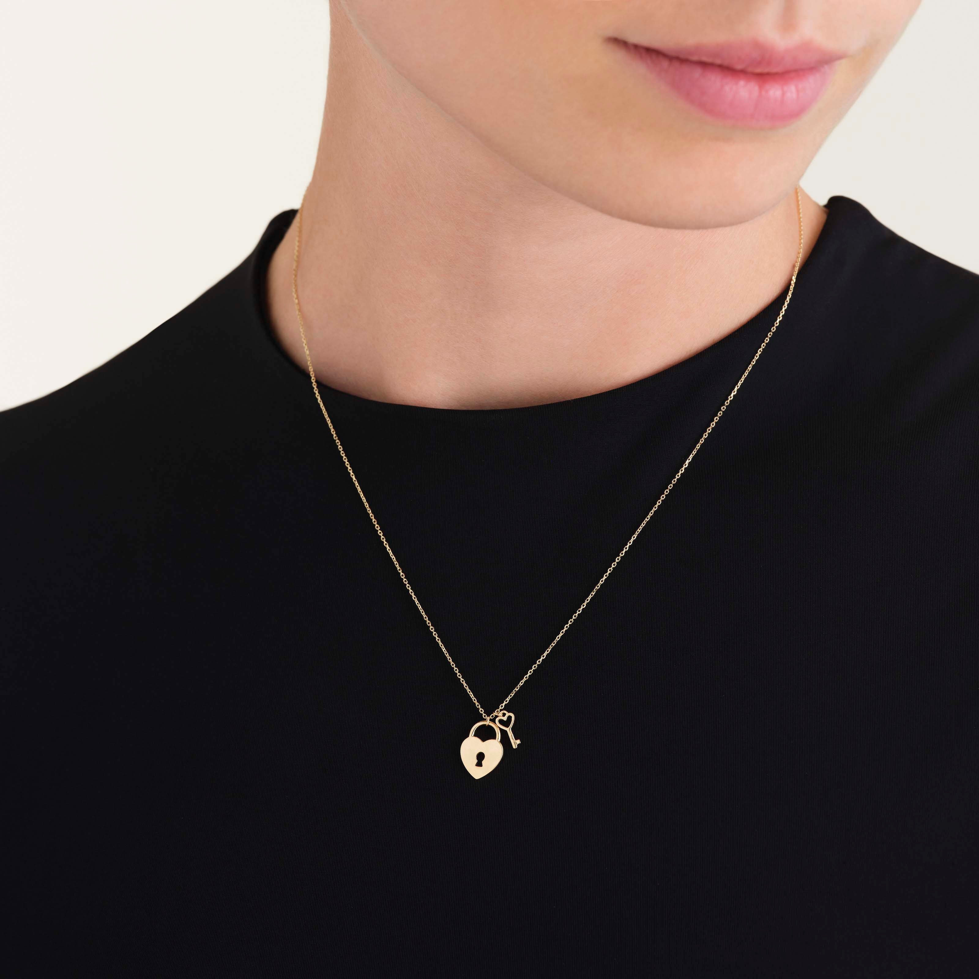 Heart Lock Necklace - Image 2