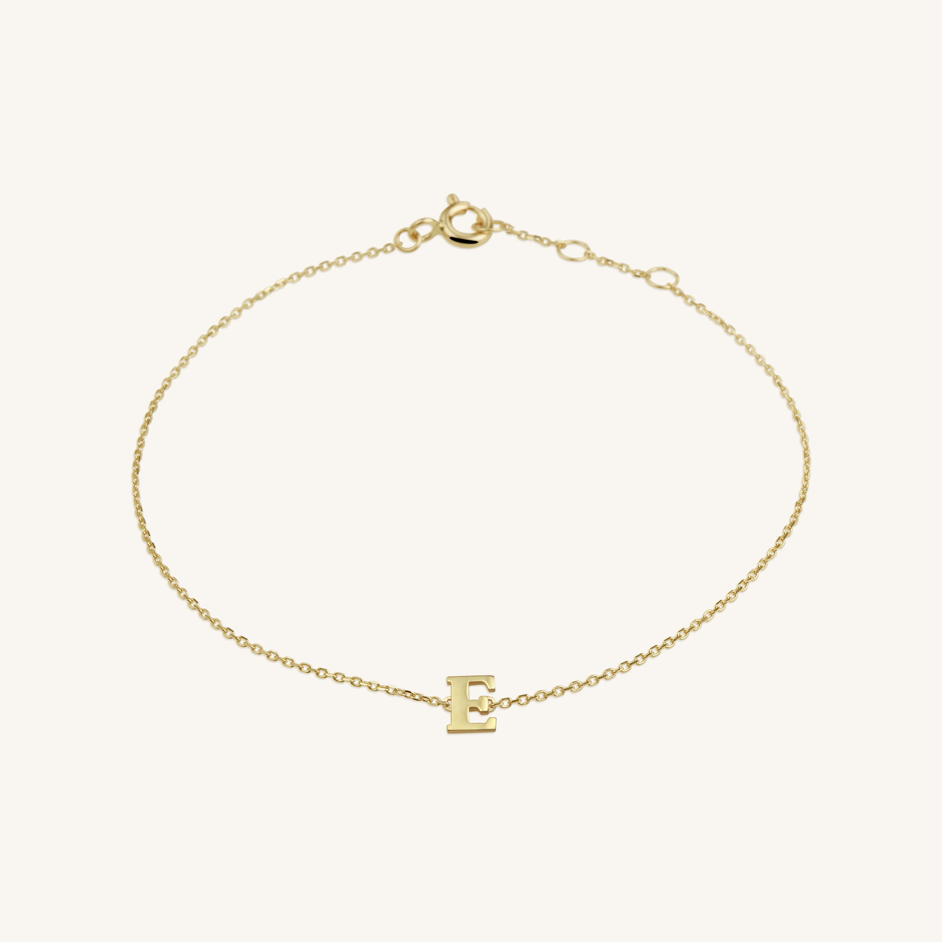 Initial Bracelet E