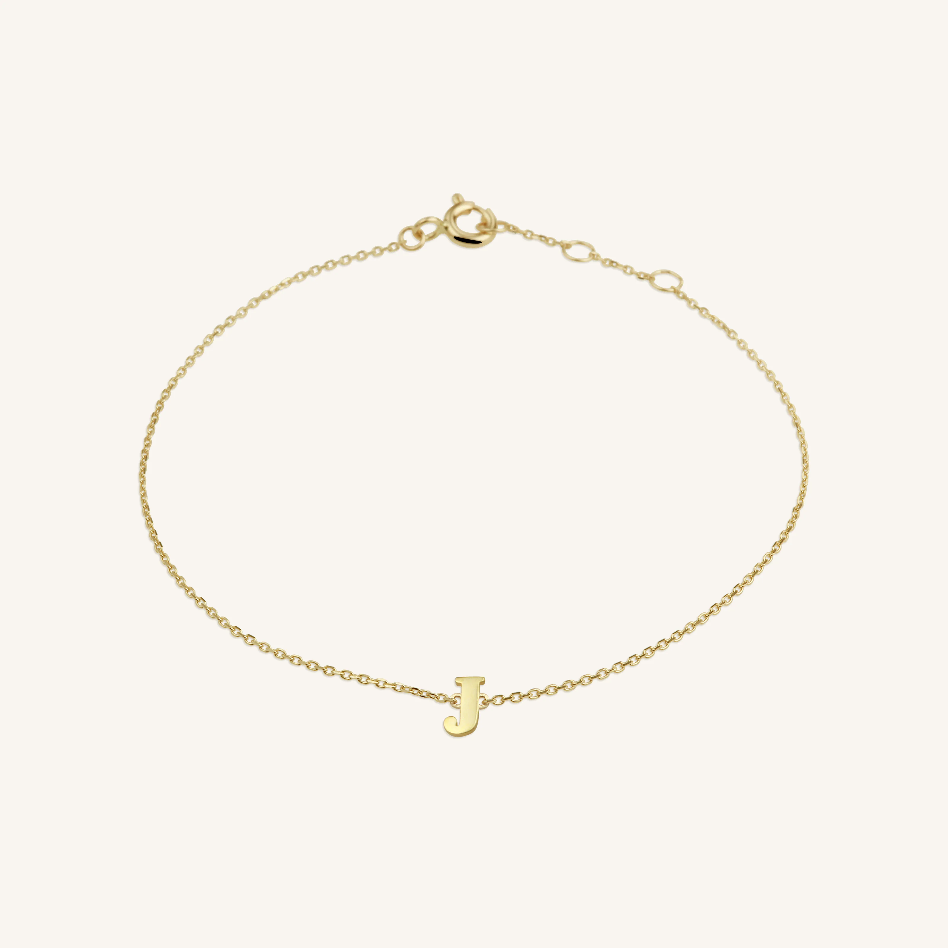 Initial Bracelet J