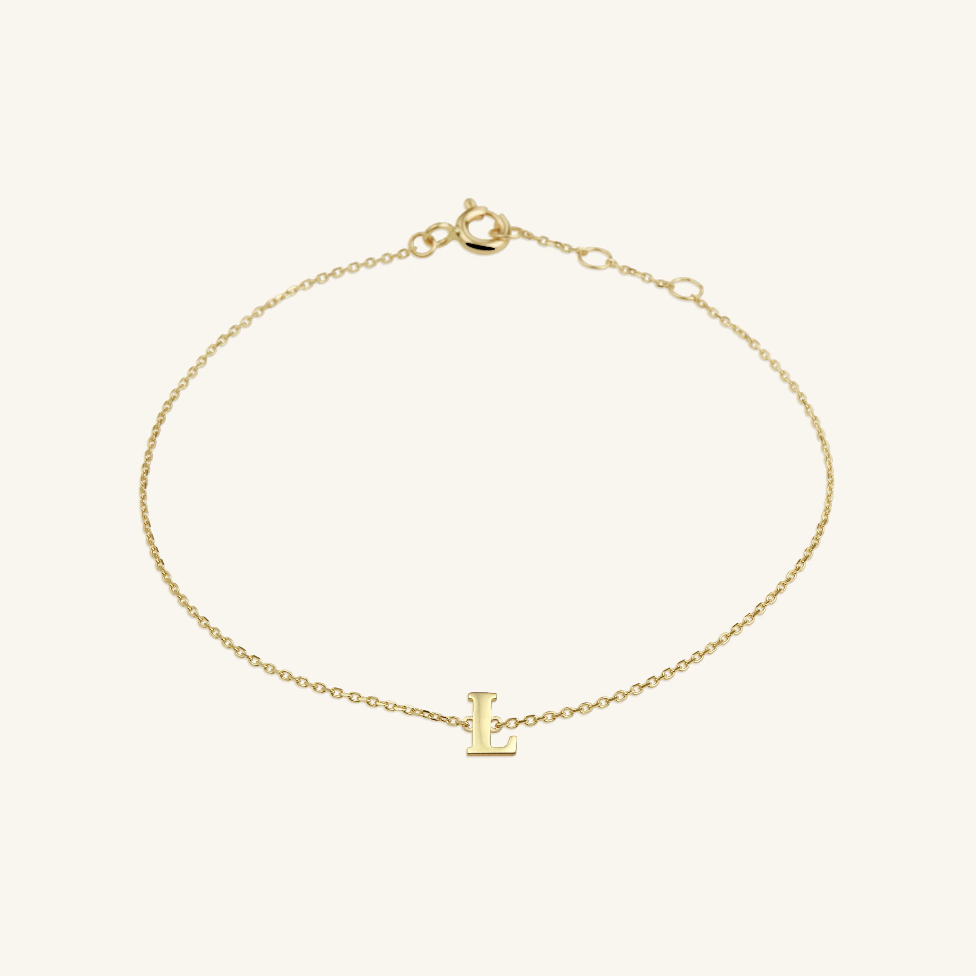 Initial Bracelet L