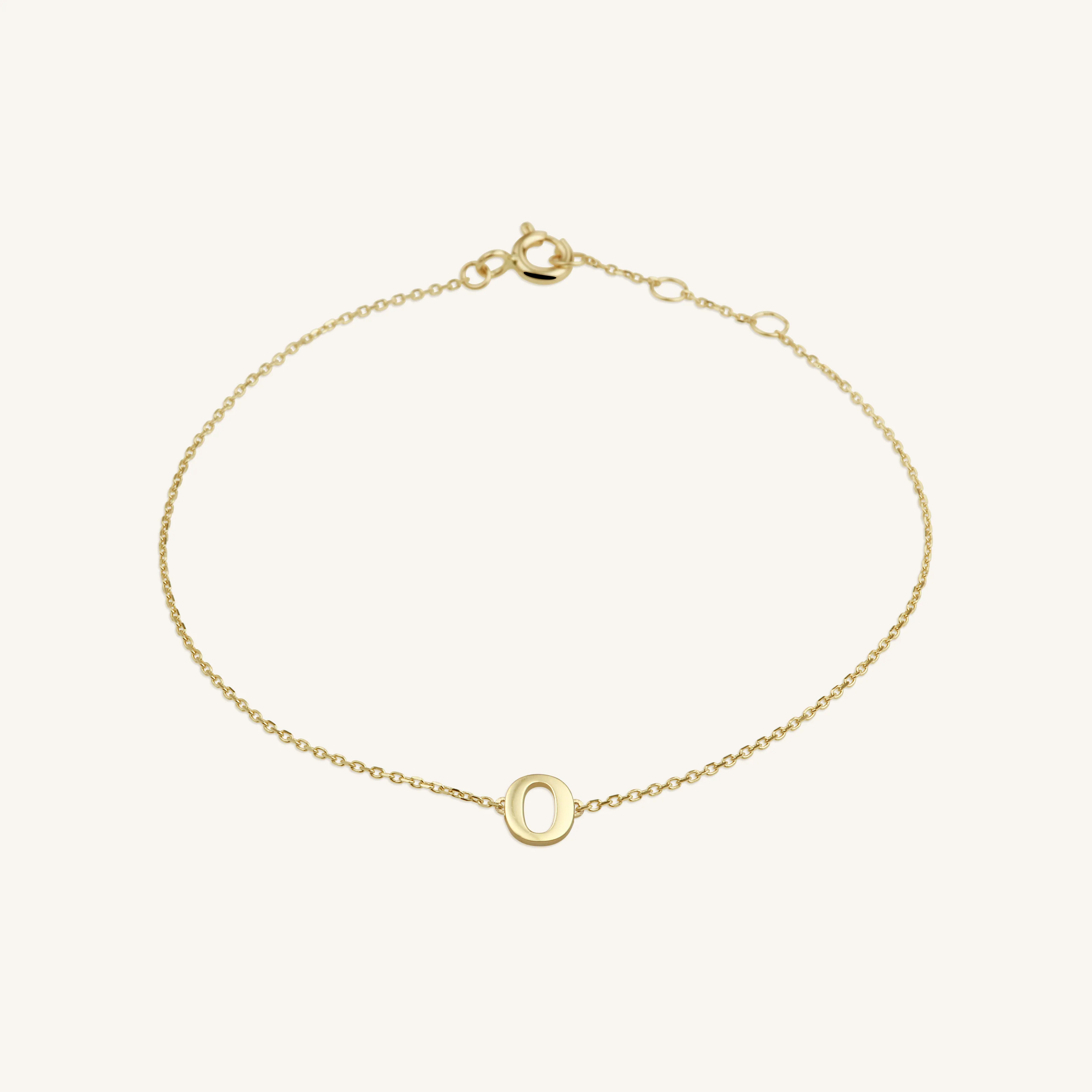 Initial Bracelet O