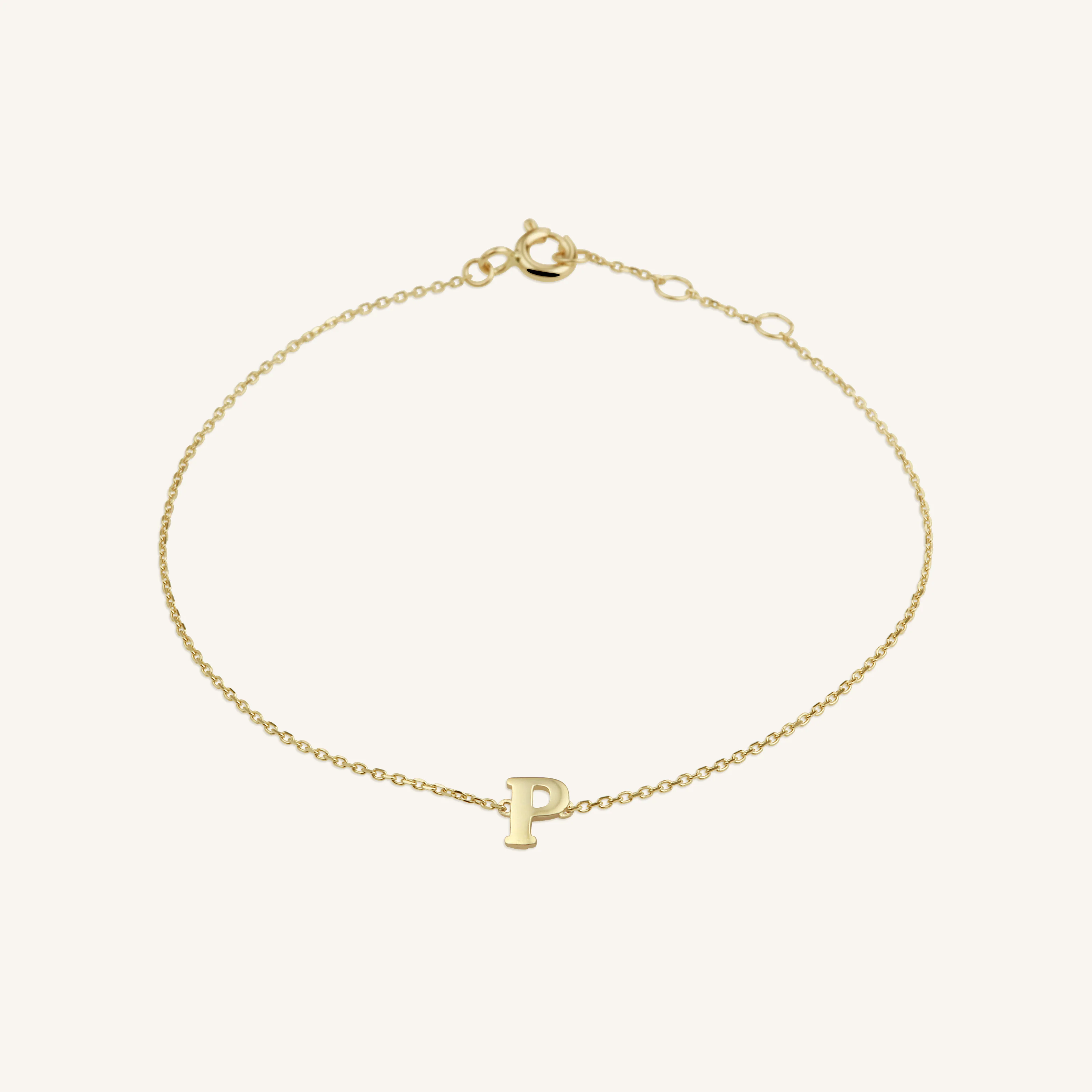 Initial Bracelet P