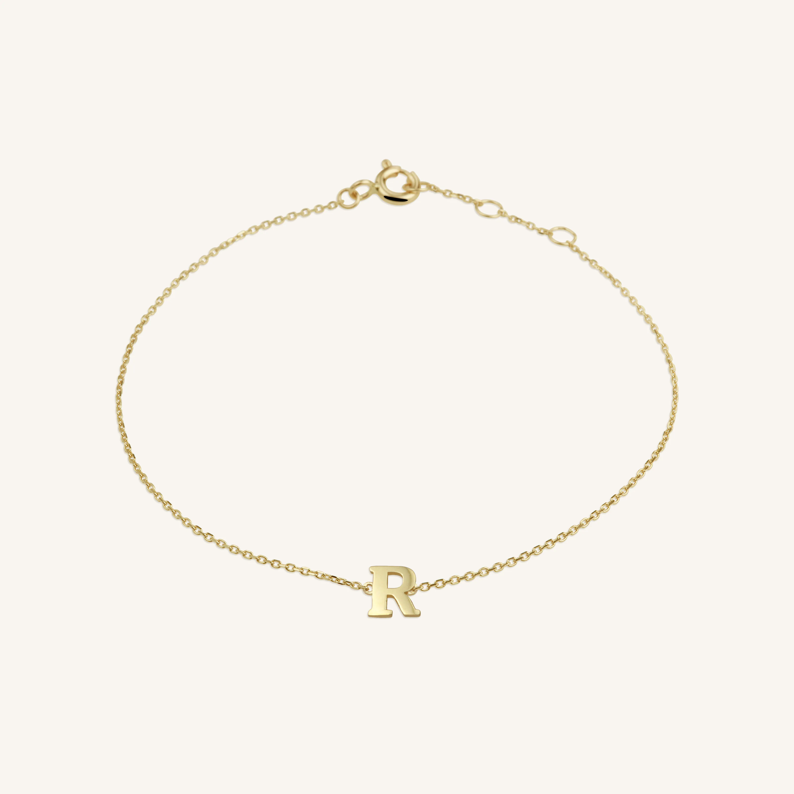 Initial Bracelet R