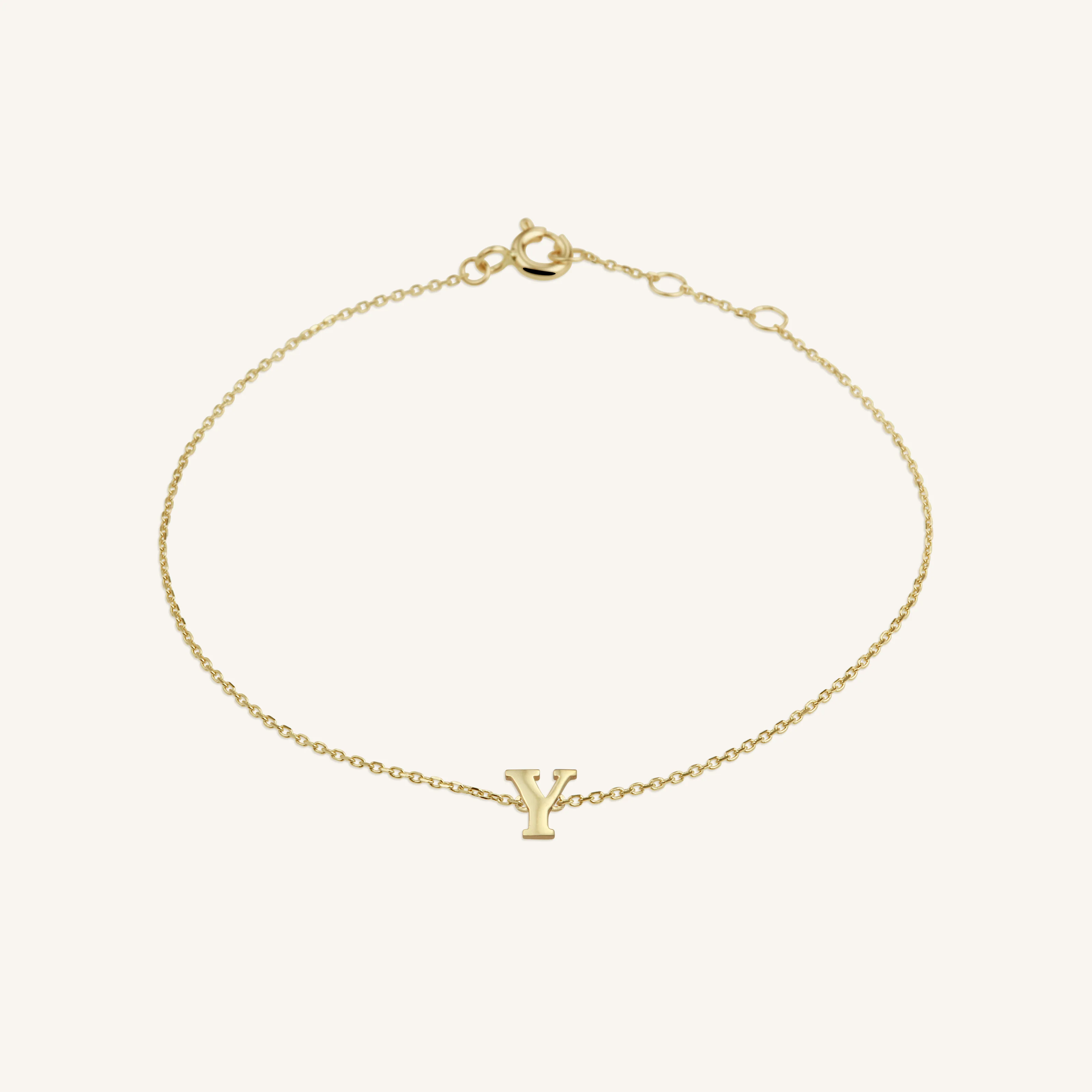 Initial Bracelet Y
