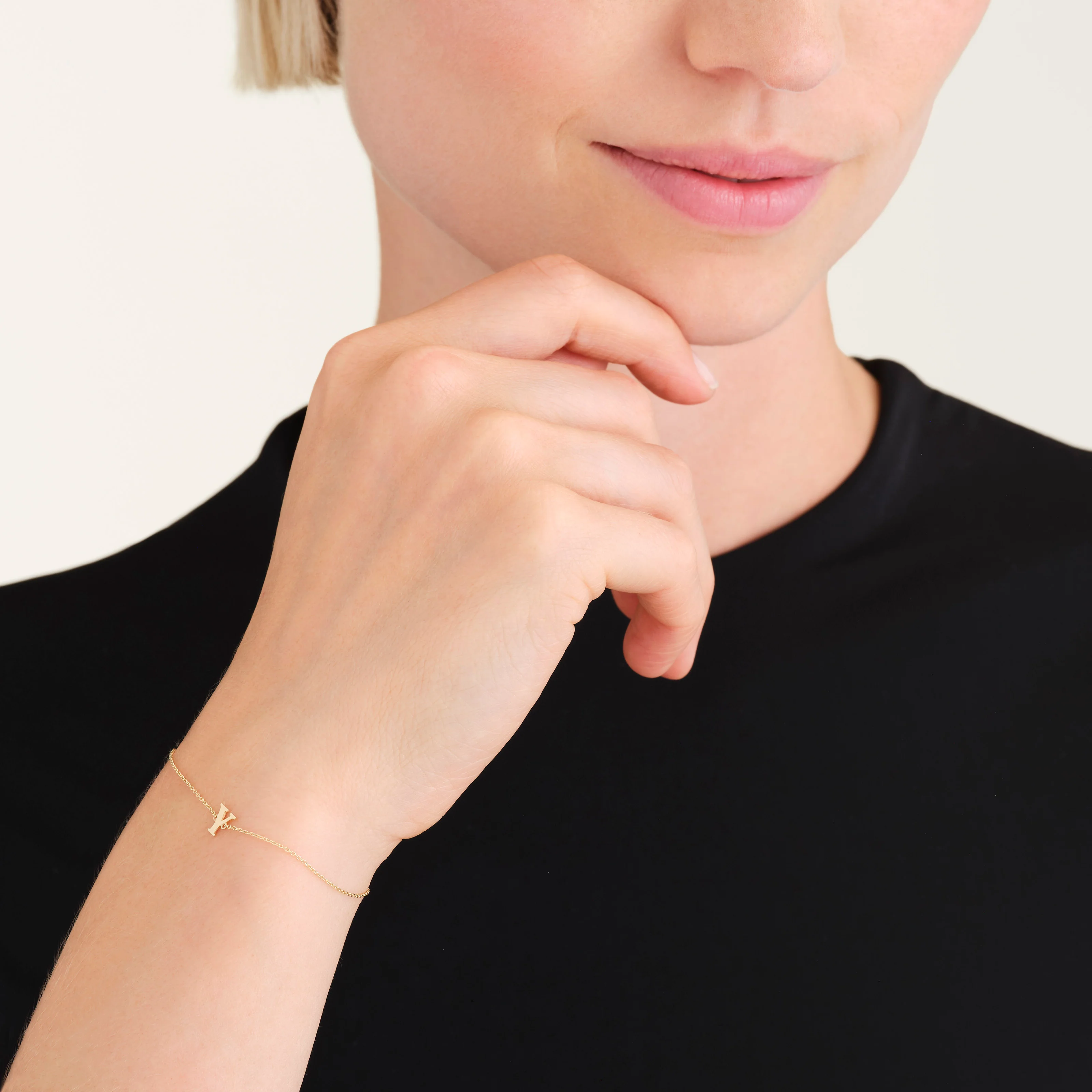 Initial Bracelet Y - Image 2
