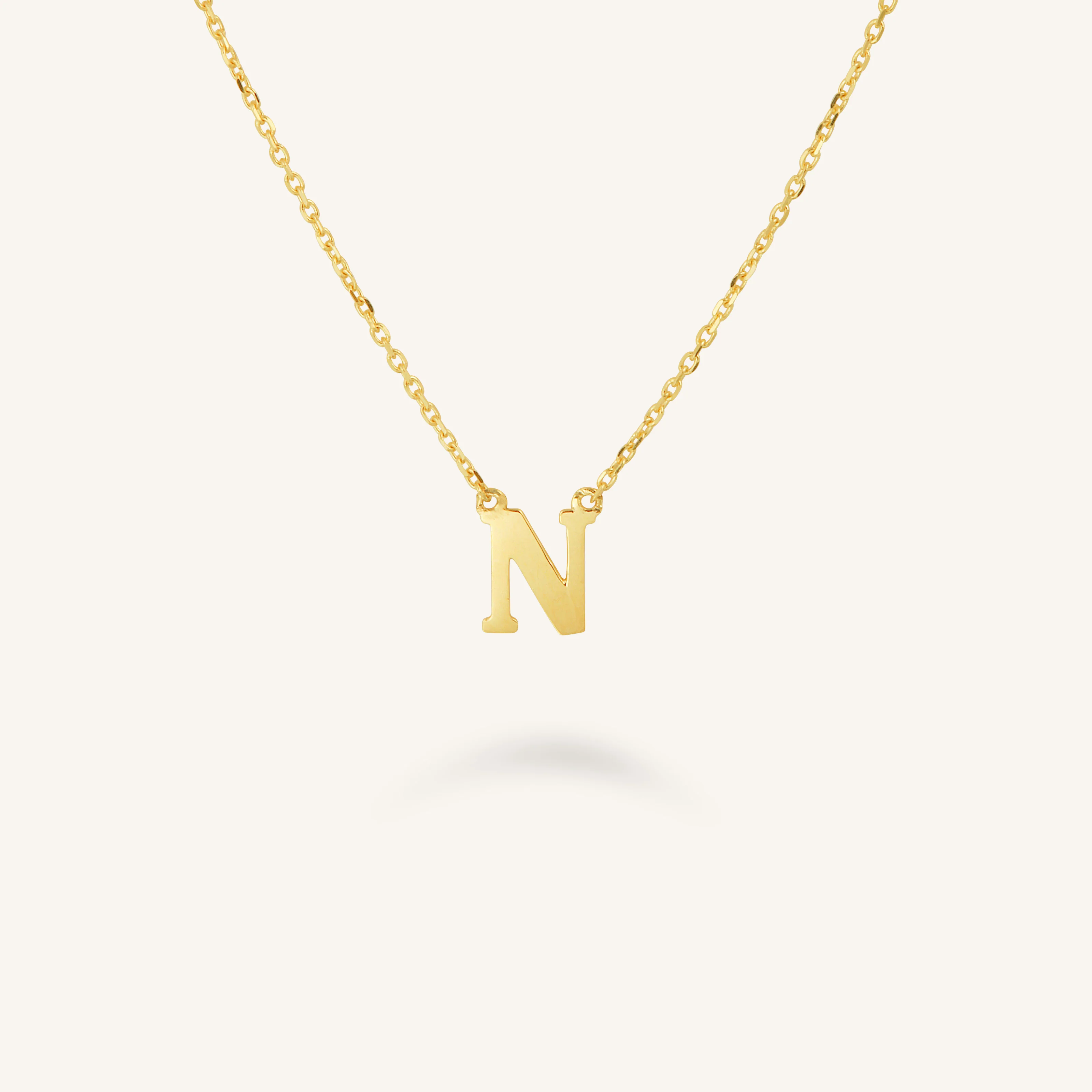 Initial Necklace N