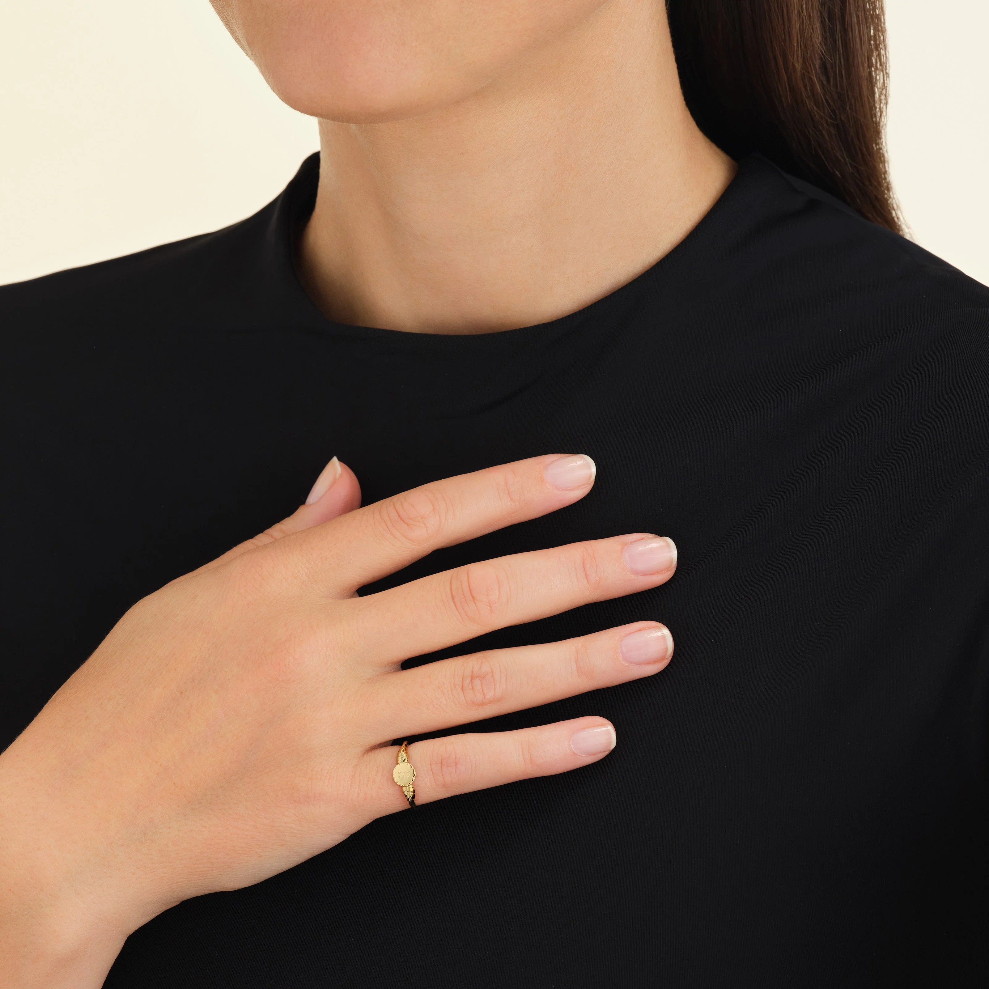Rosey Pinky Ring - Image 7