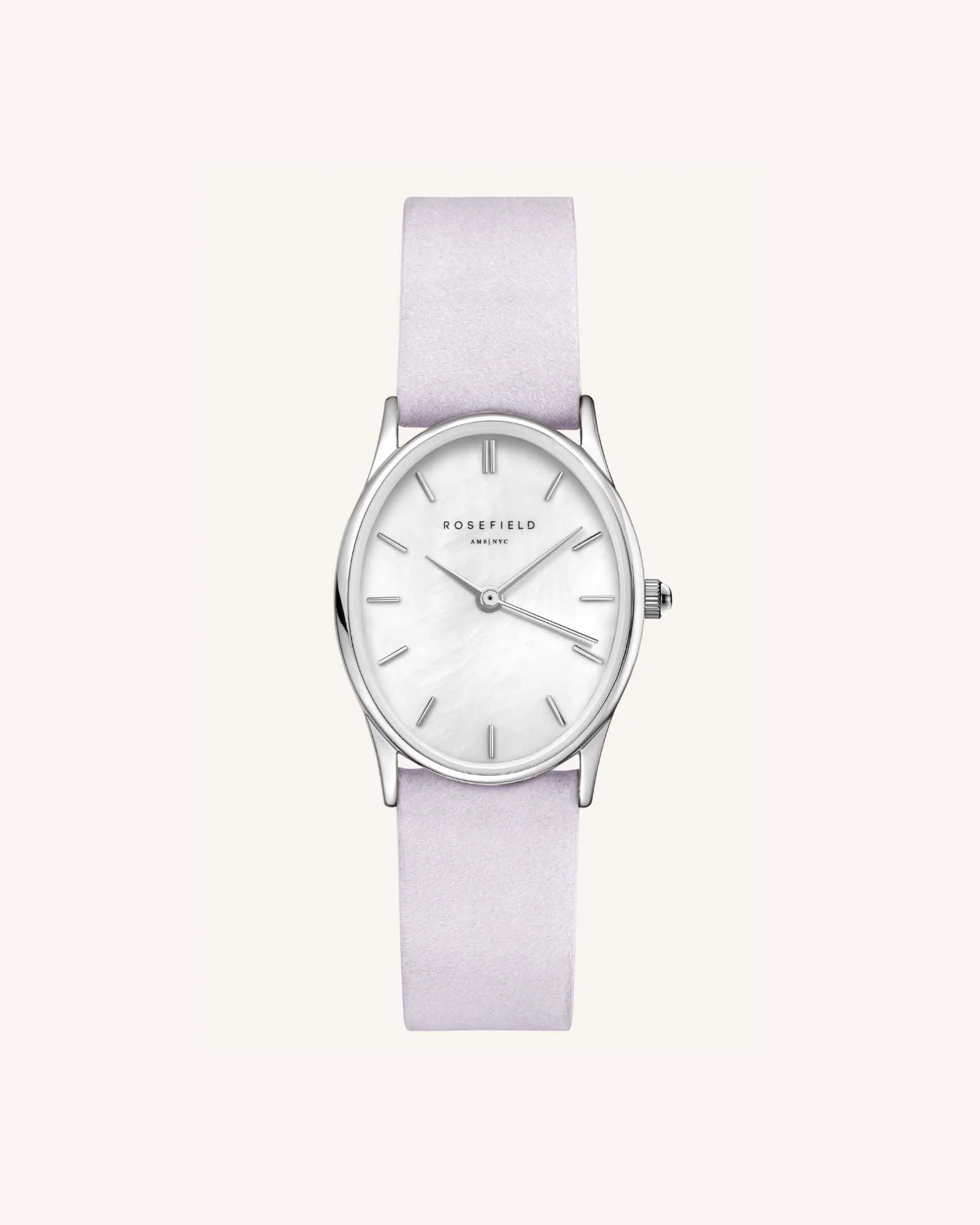 Lilac Nubuck Silver Strap - Image 2