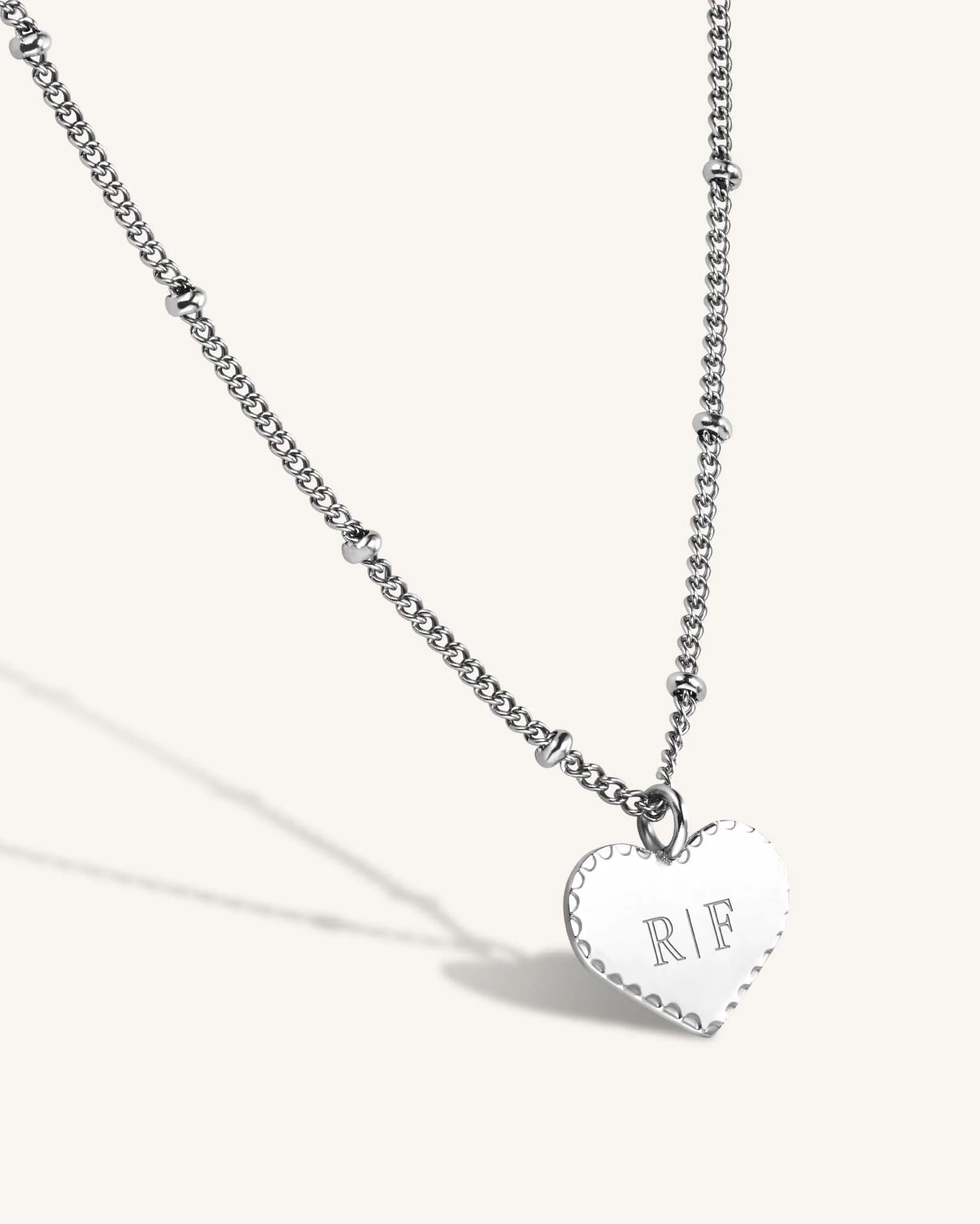 Single Heart Necklace - Image 6