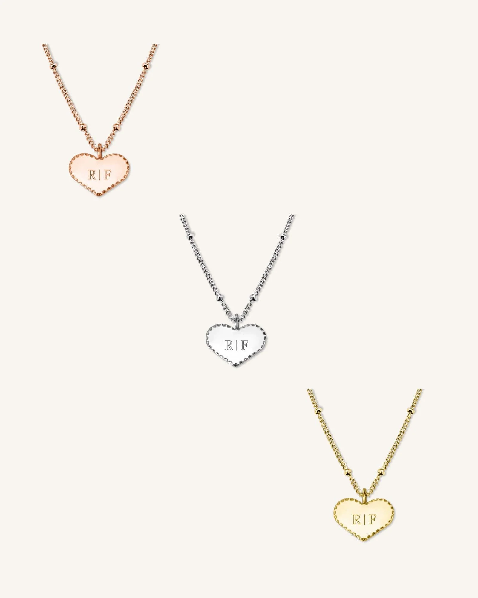 Single Heart Necklace - Image 7