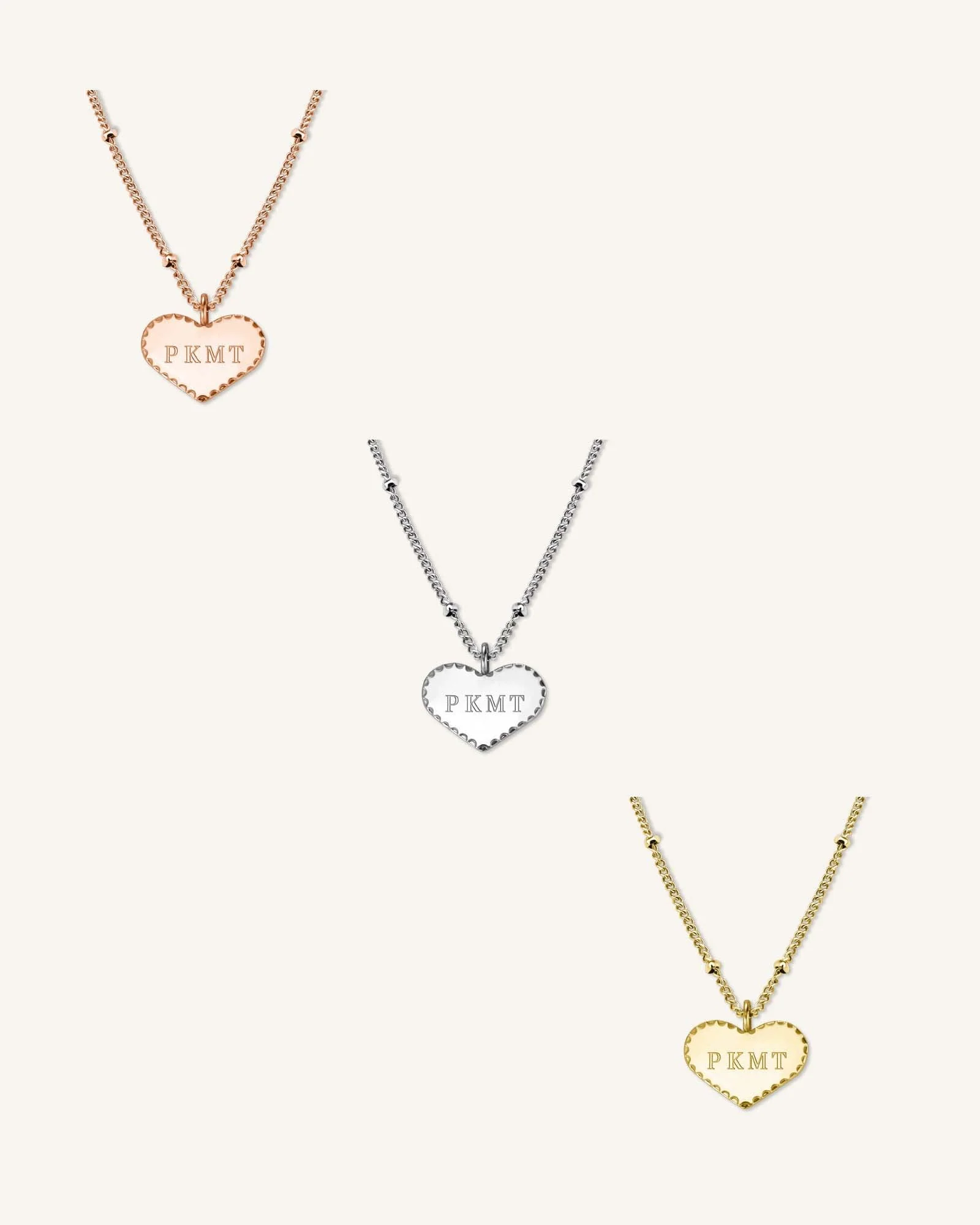 Single Heart Necklace - Image 7