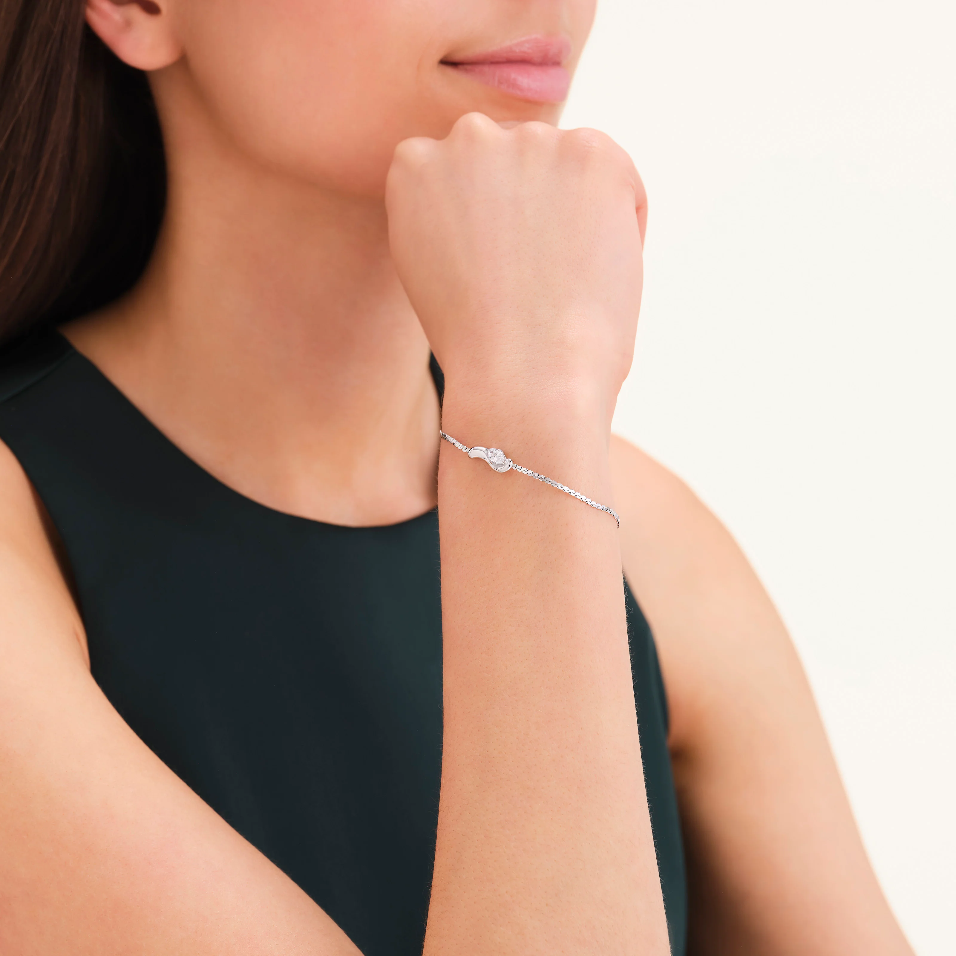 Marquise Wave Bracelet - Image 7