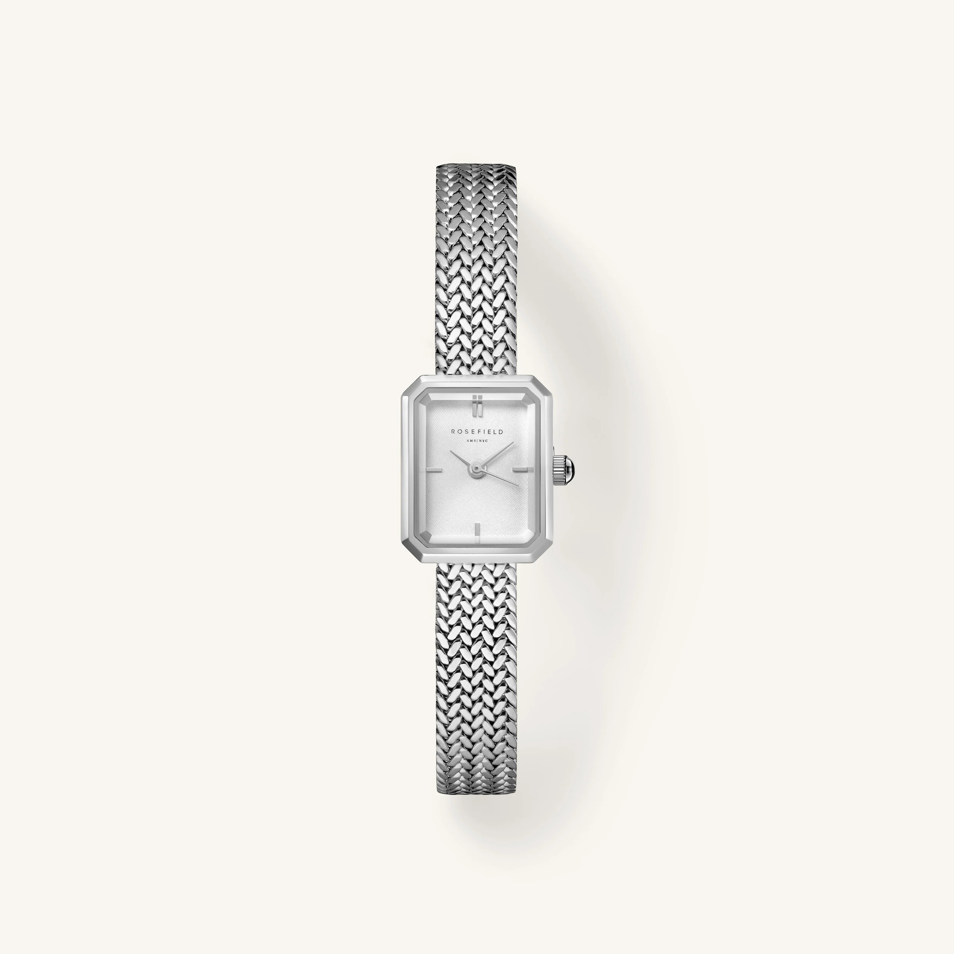Mini Octagon Silver - Engraved - Image 2