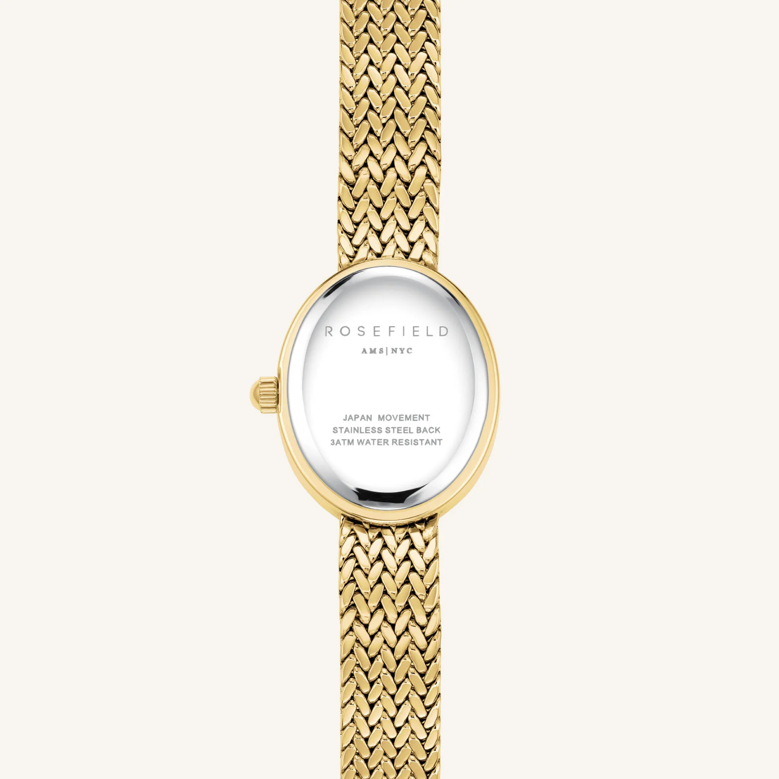 Mini Oval Gold - Engraved