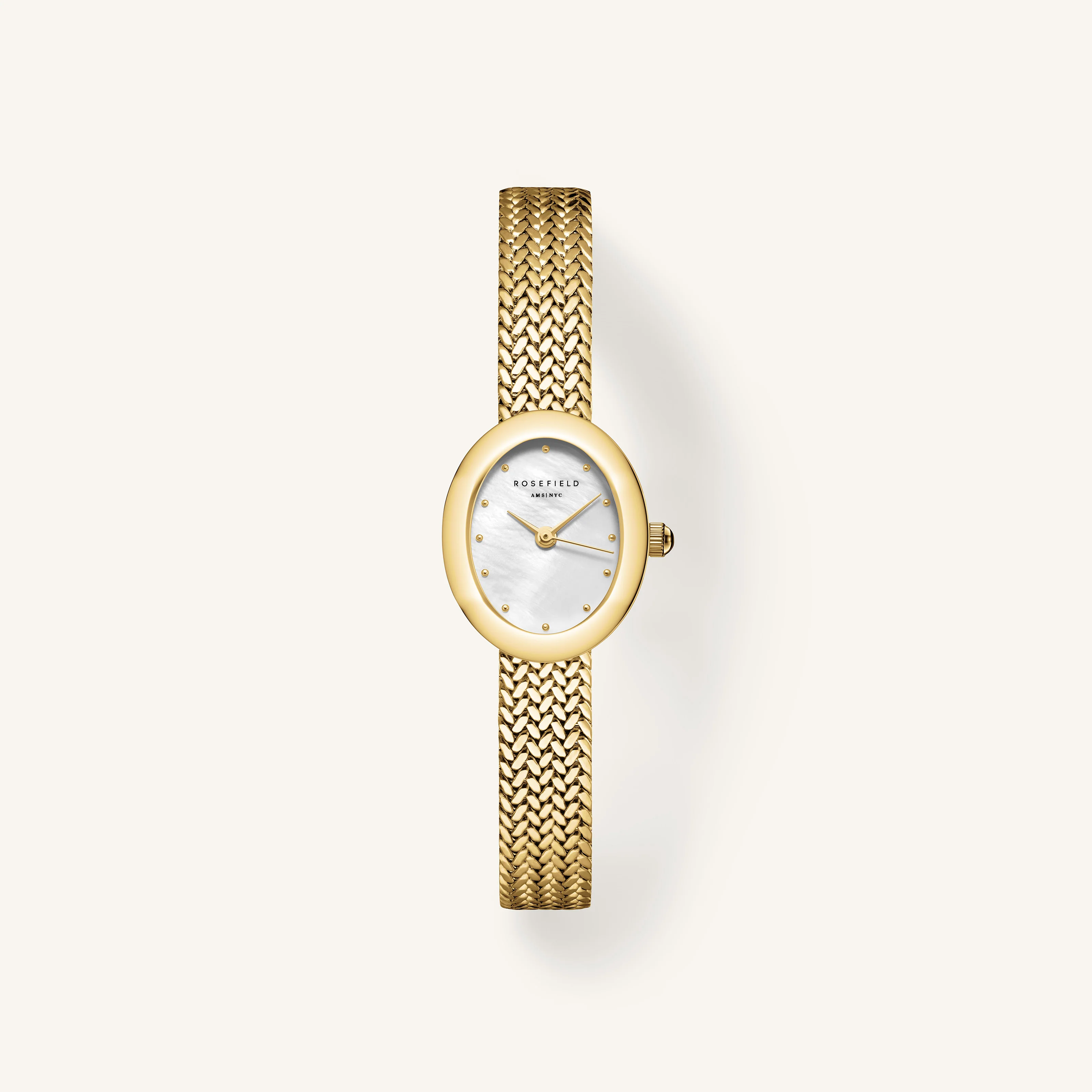 Mini Oval Gold - Engraved - Image 2