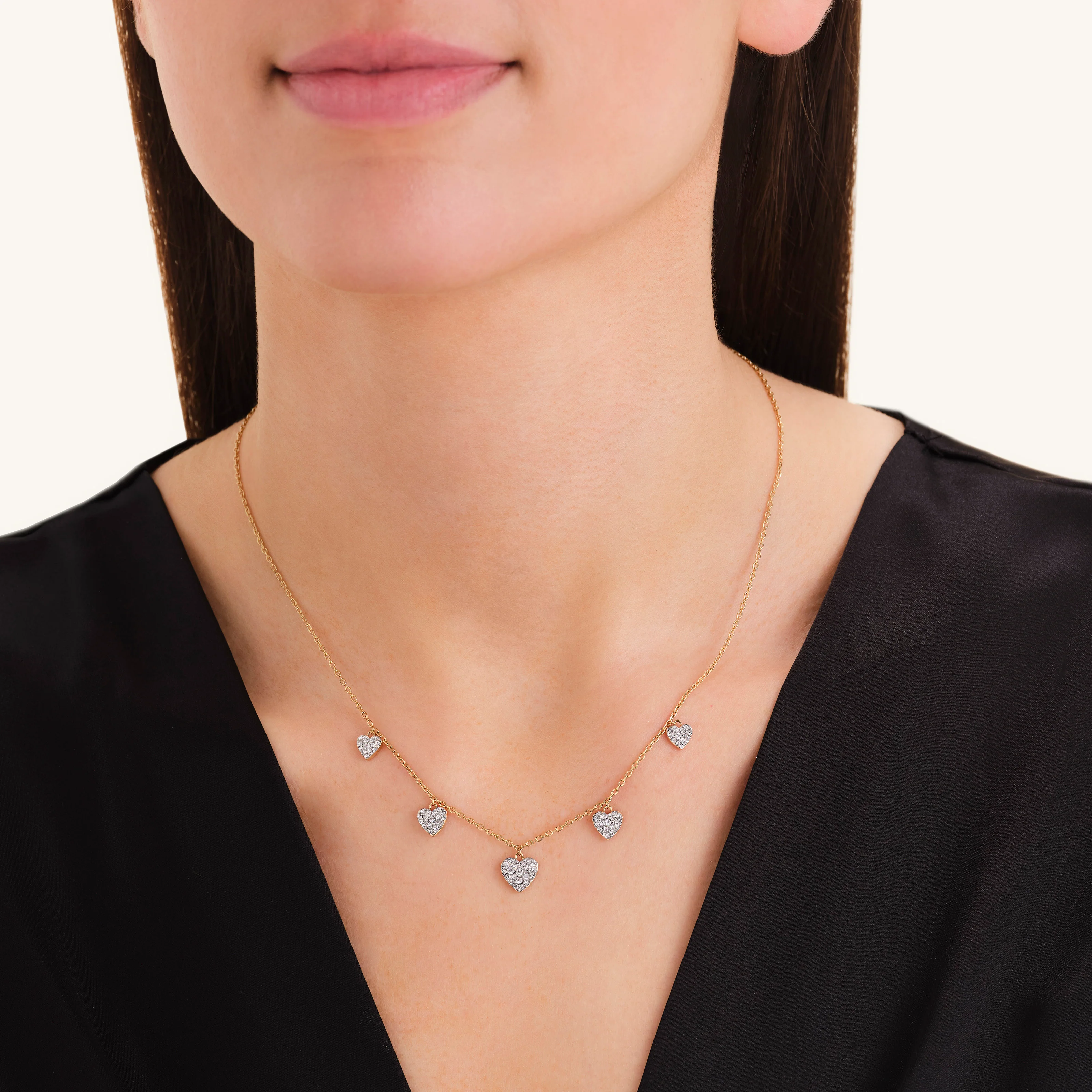 Multi Hearts Necklace - Image 2