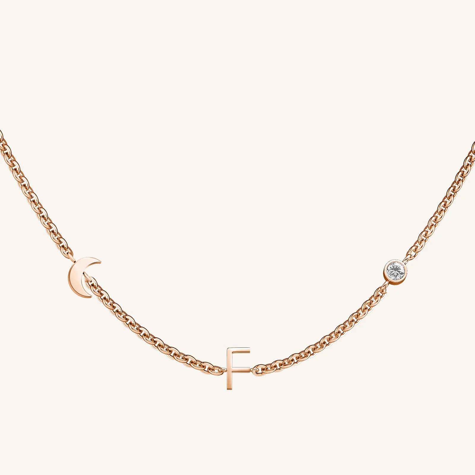 3 Charm Necklace - Image 5
