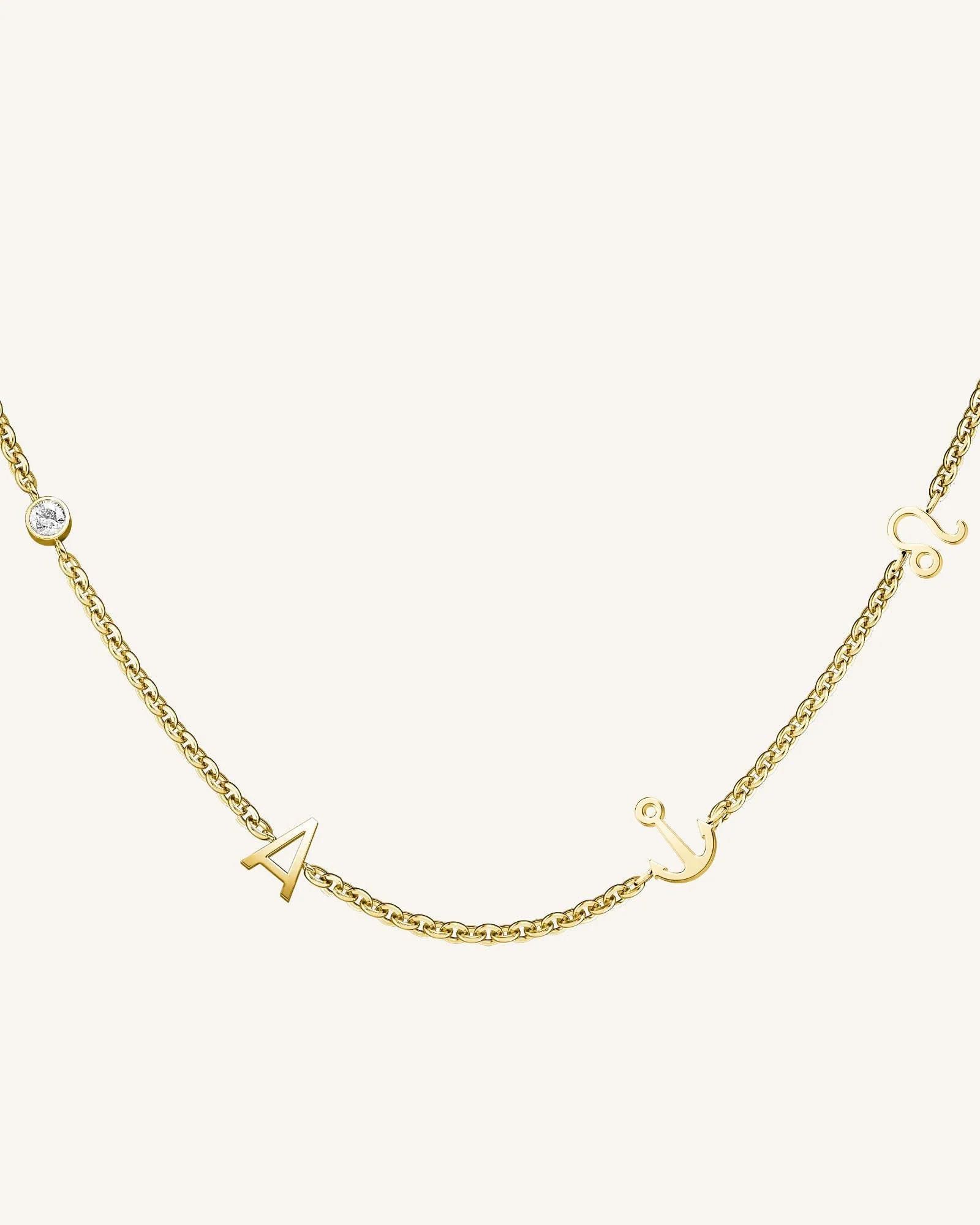 4 Charm Necklace - Image 4