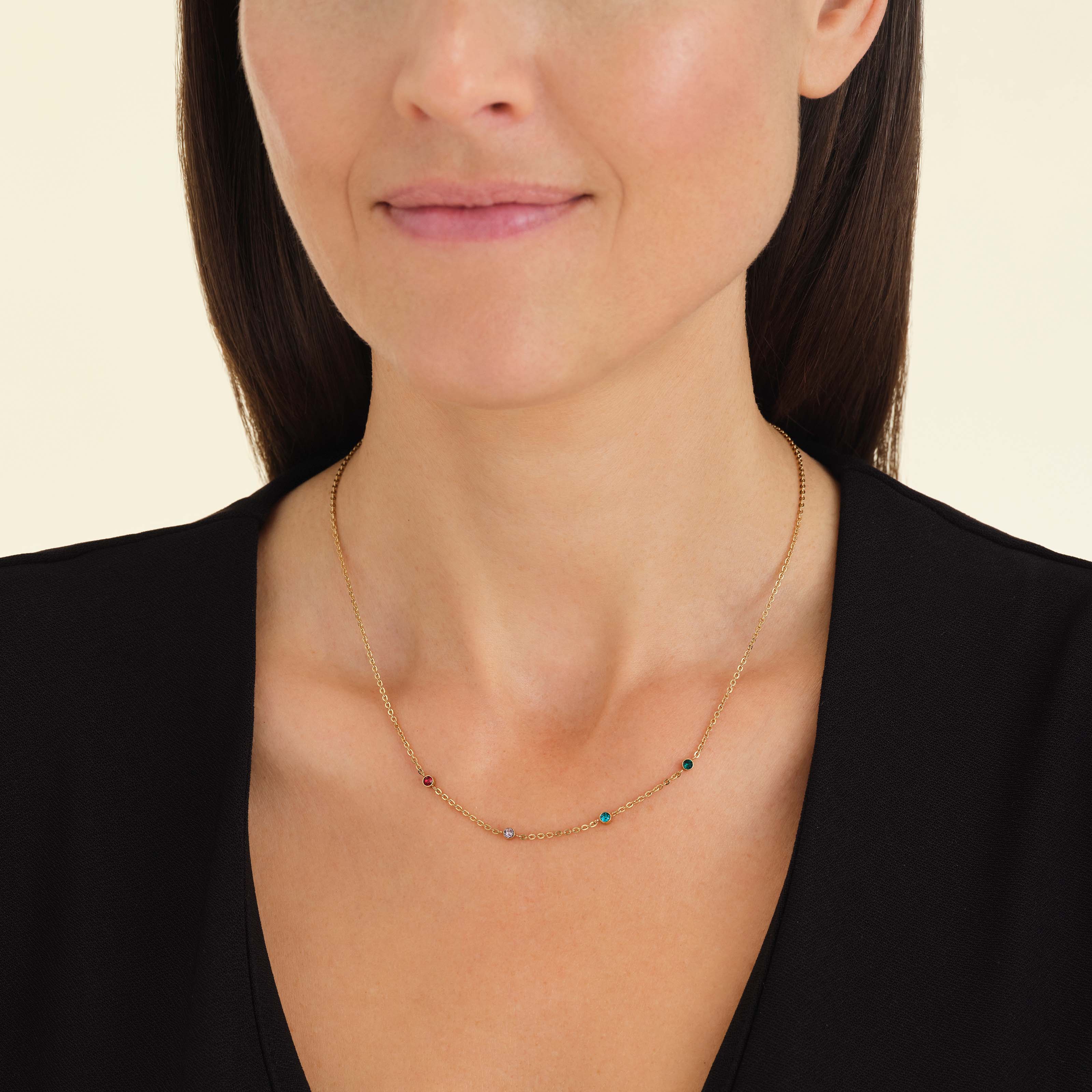 5 Birthstone Necklace - Image 6