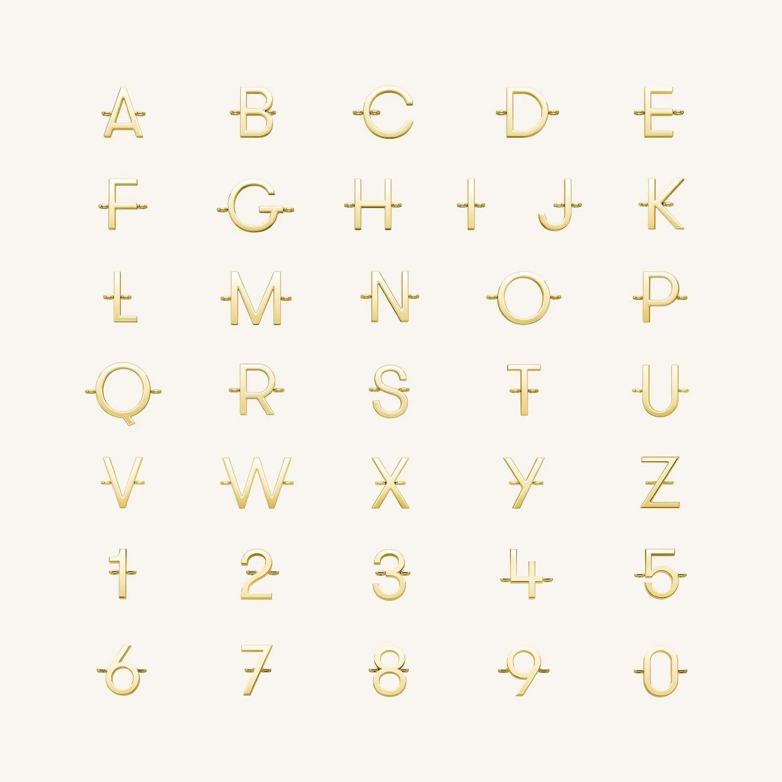 5 Charm Necklace - Image 11