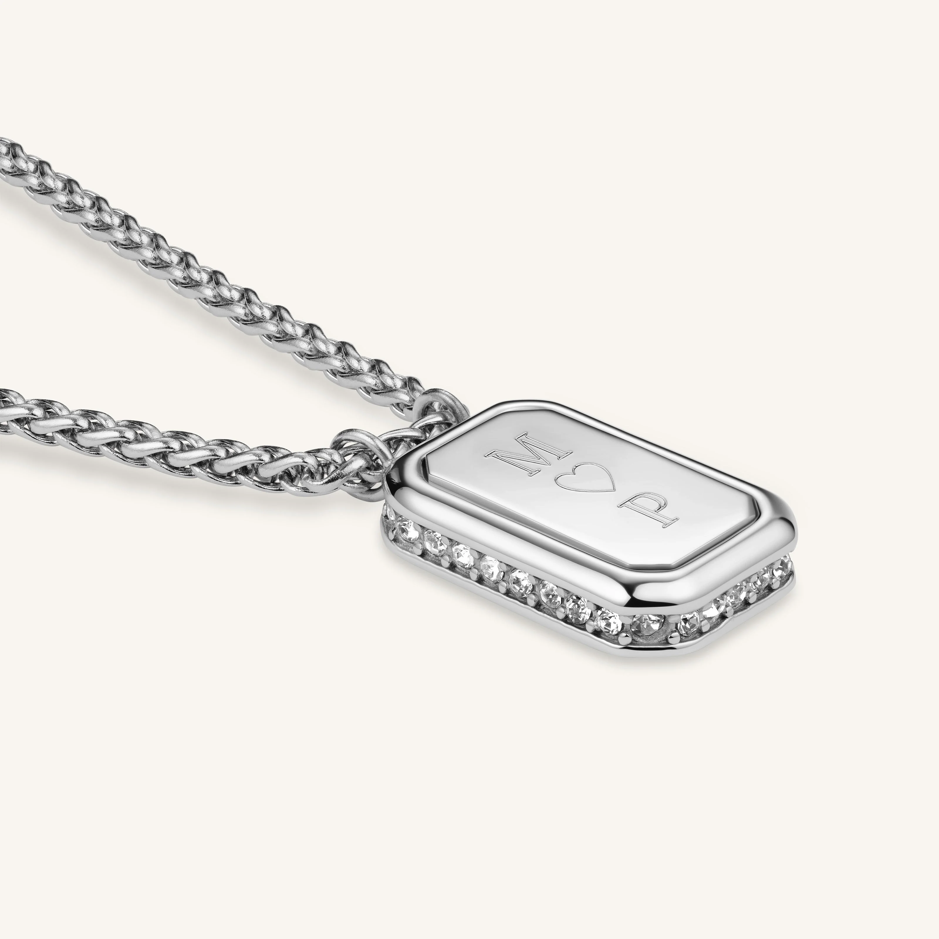 Octagon Pendant Necklace - Image 9