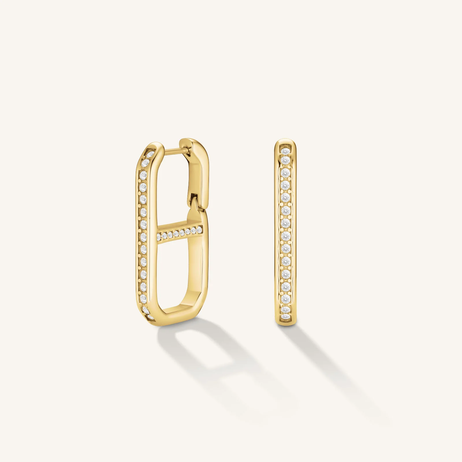 Octagon Earrings
