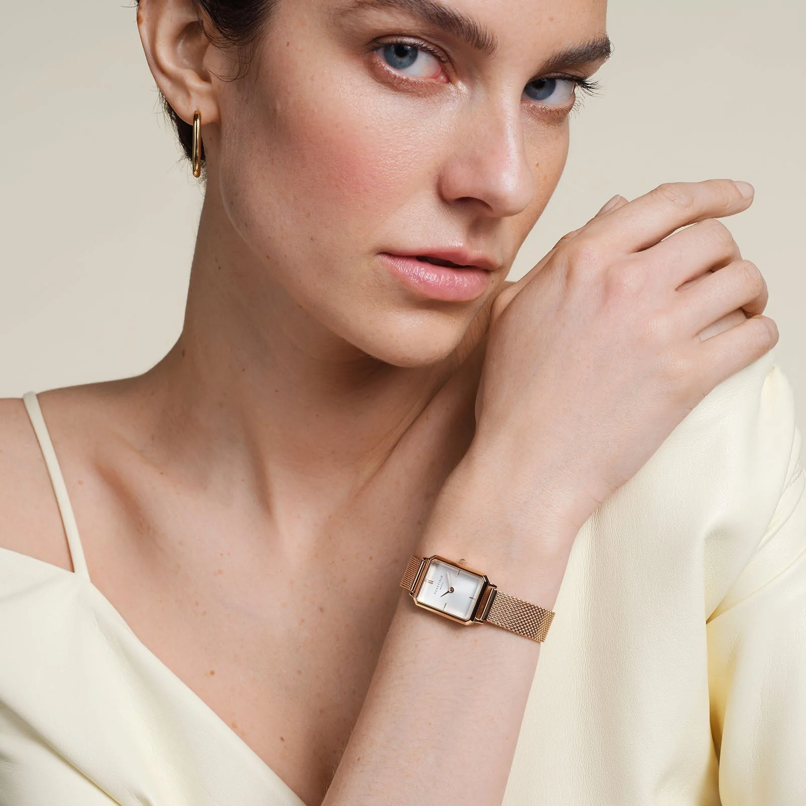 Octagon XS Mesh Rose Gold - Engraved - Image 5