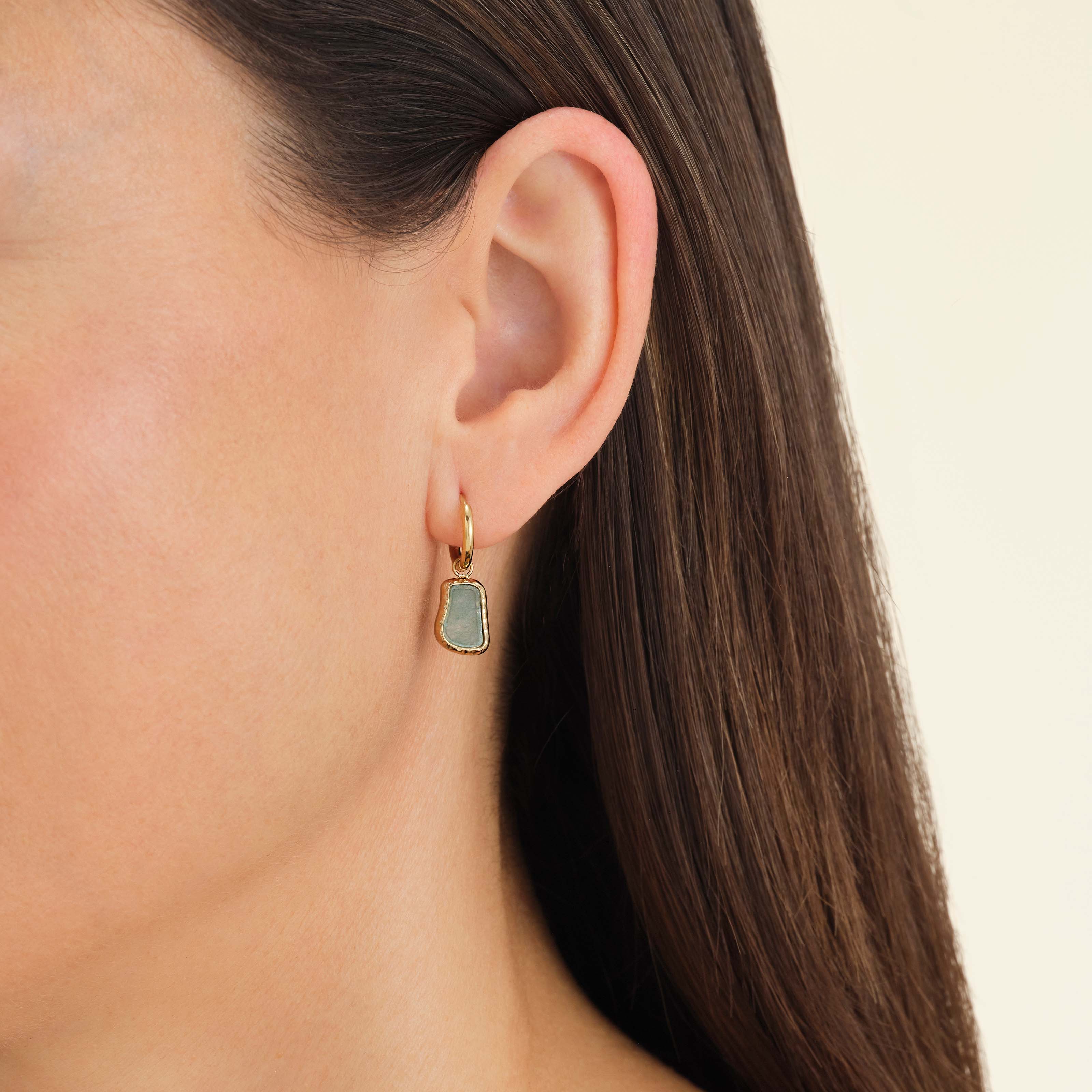 Organic Gemstone Earrings - Image 3