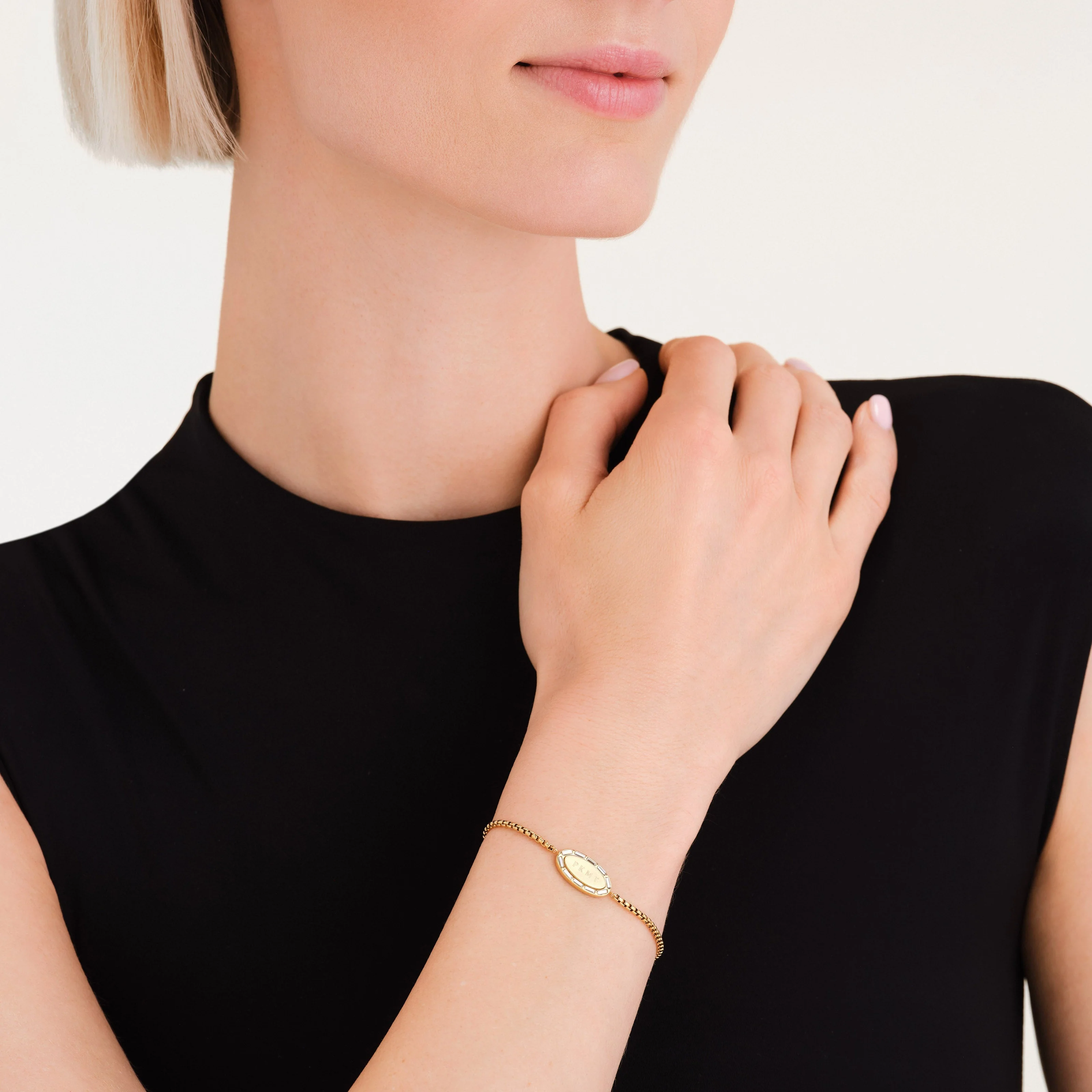 Oval Baguette Bracelet - Image 5