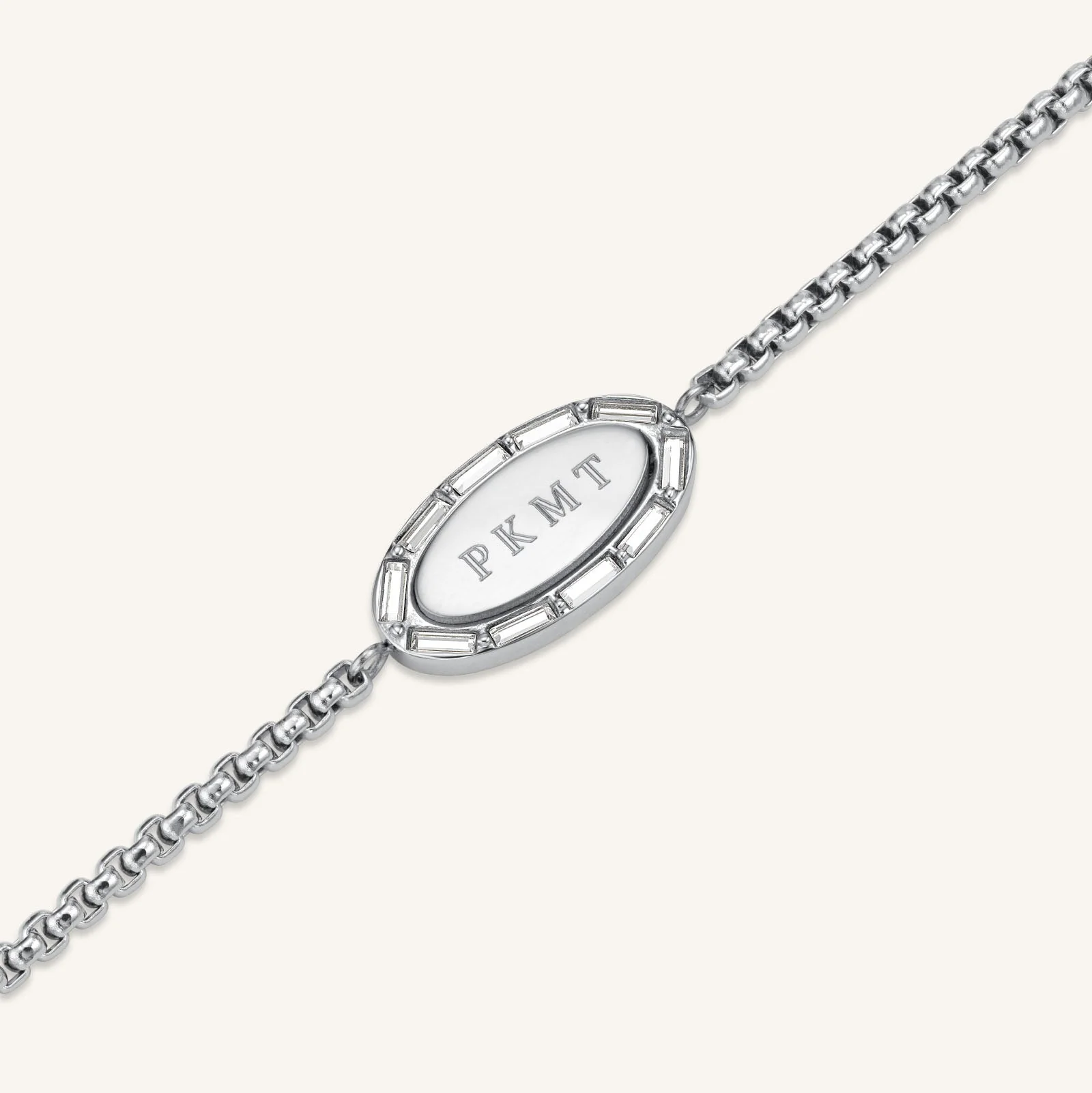Oval Baguette Bracelet - Image 7