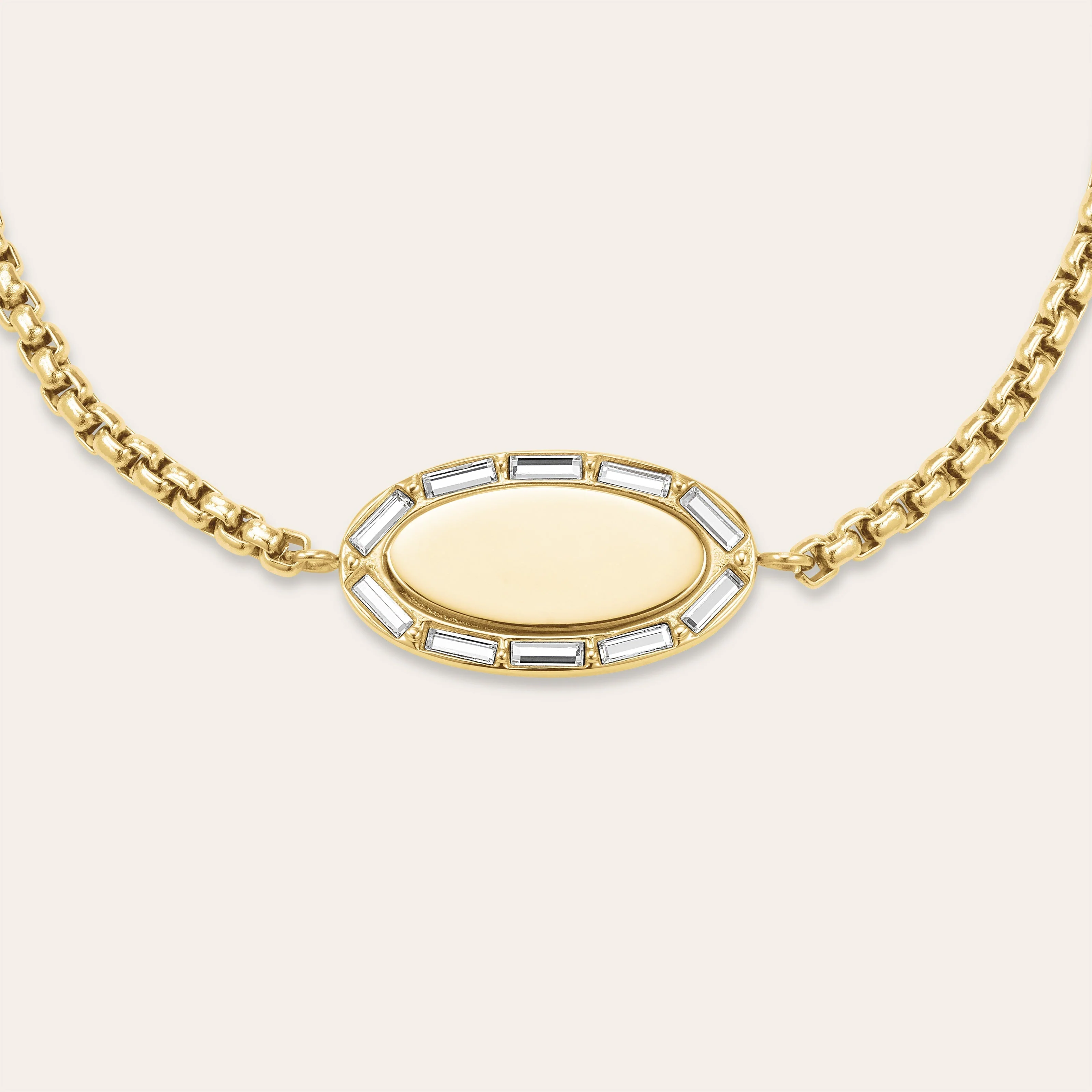 Oval Baguette Bracelet