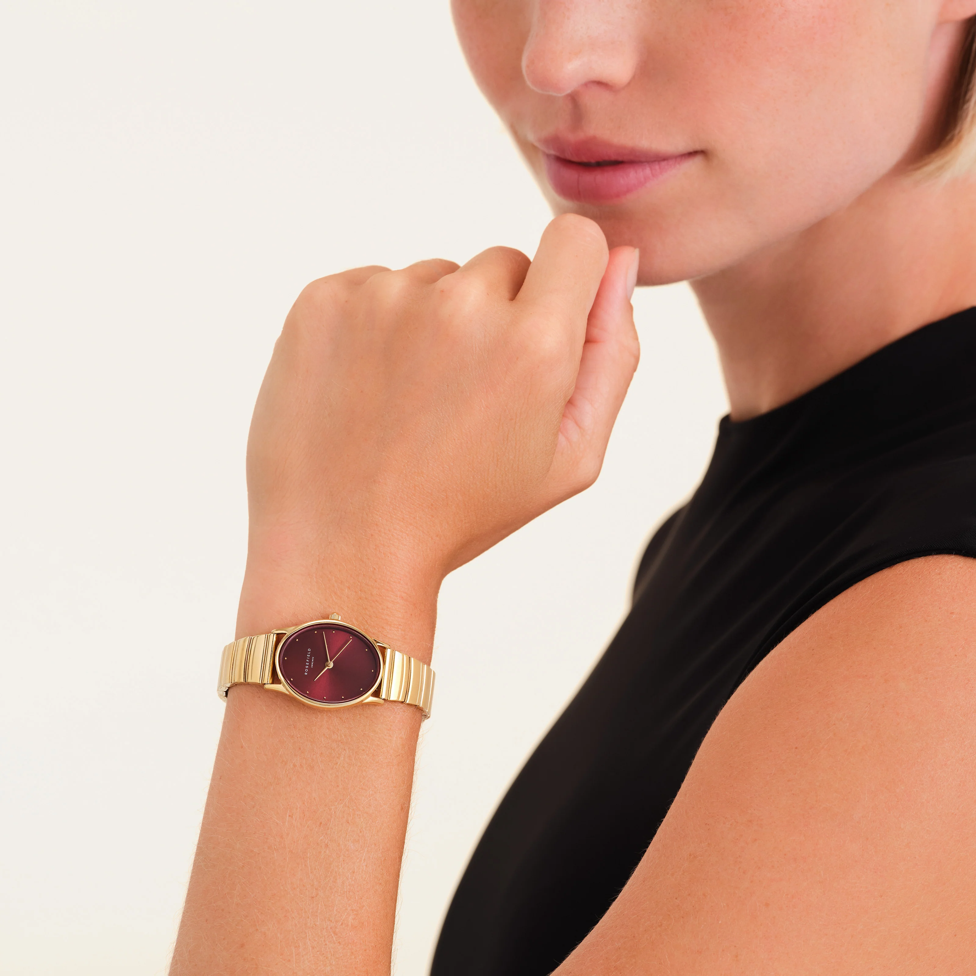 Oval Burgundy - Image 2