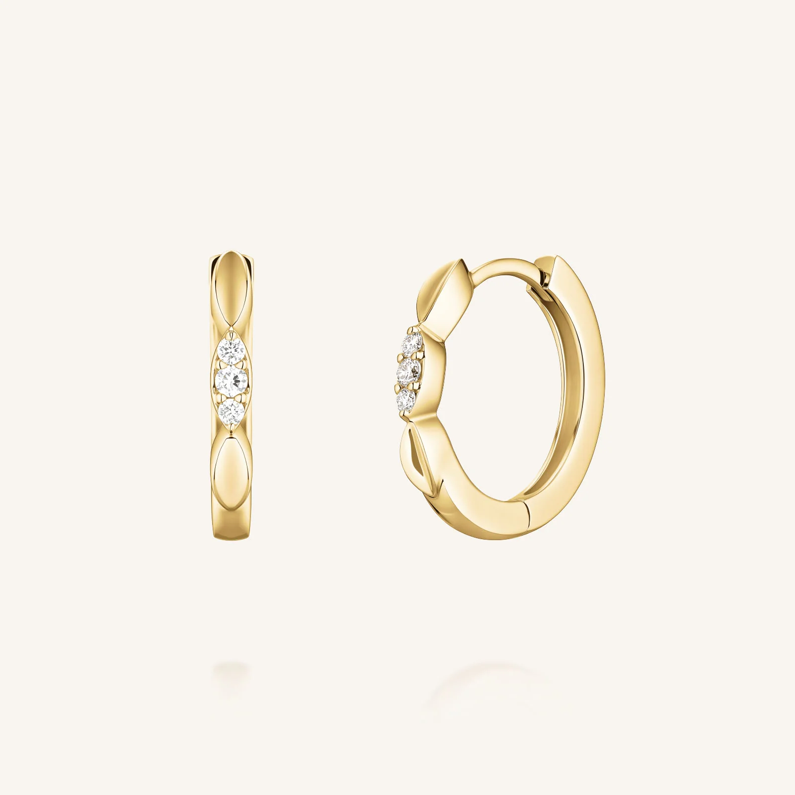 Oval Hoops