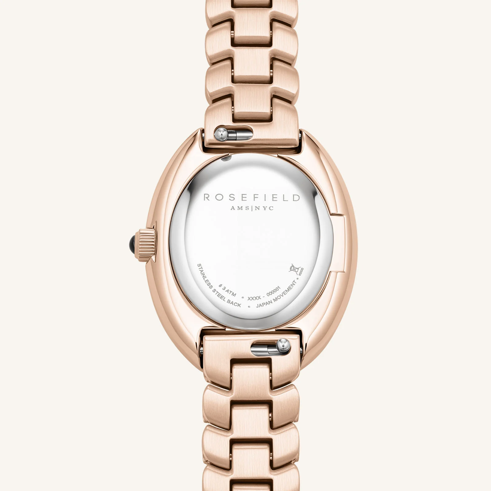 Ovale Rose Gold - Engraved